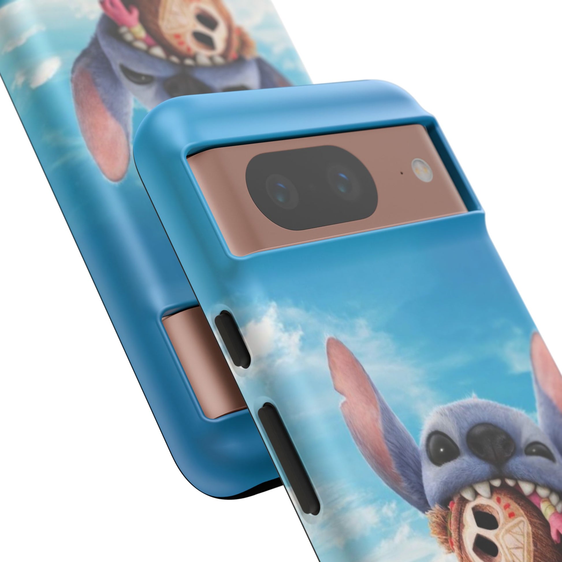 Stitch Beach Sunset Landscape Phone Case for iPhone, Samsung Galaxy, & Pixel Phones