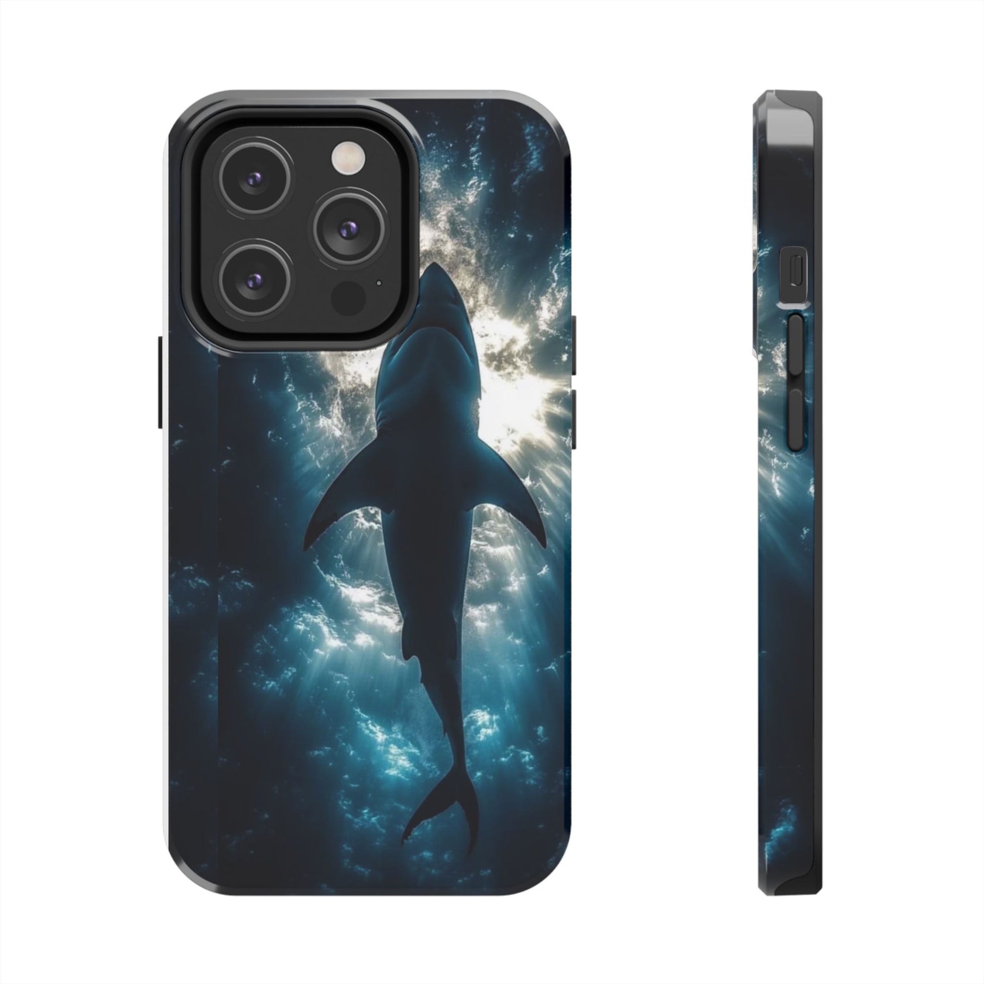 Great White Shark Themed Tough Phone Cases for Iphones & Samsung Phones