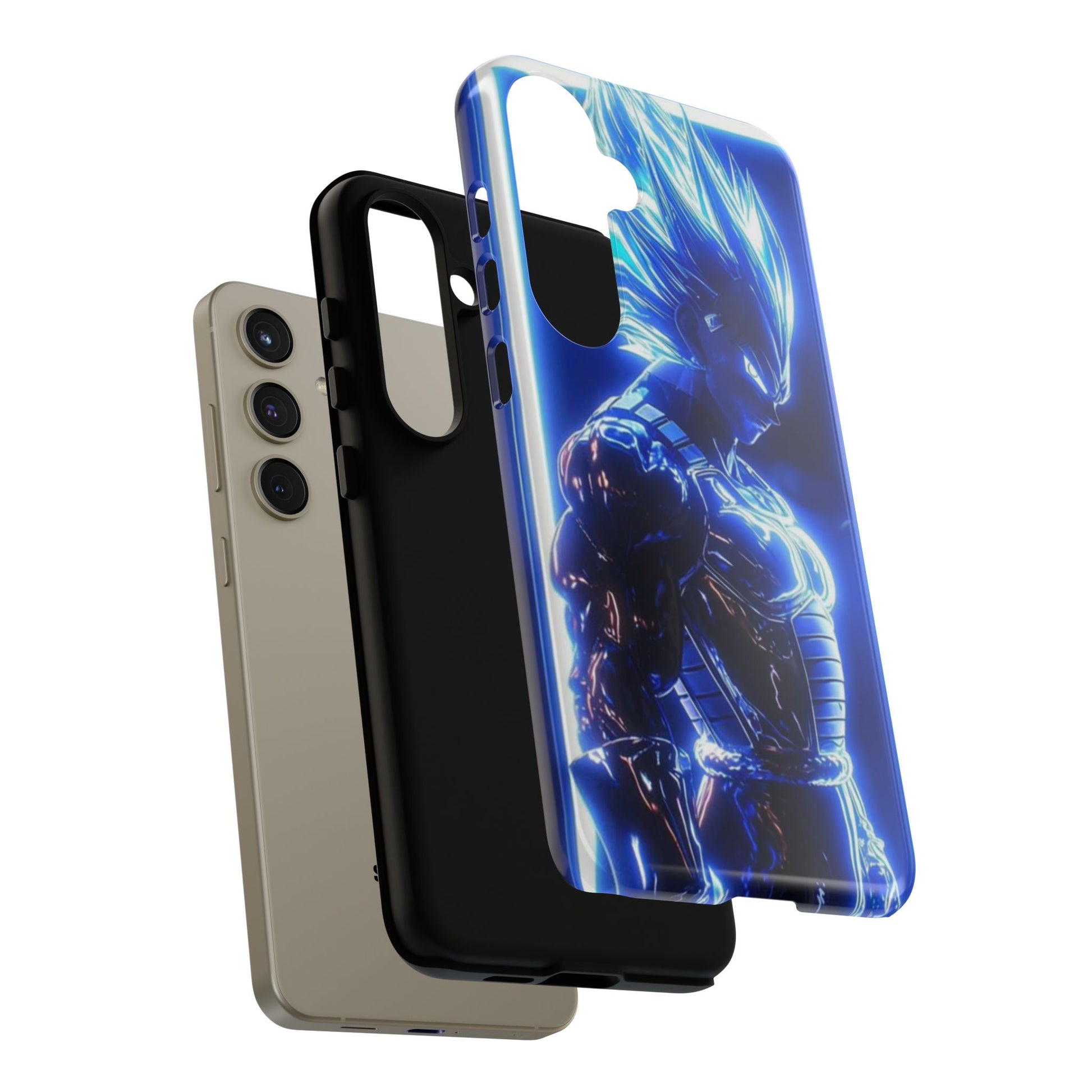Anime Dragon Ball Z Super Saiyan Tough Cases for iPhones, Samsung, and Pixel