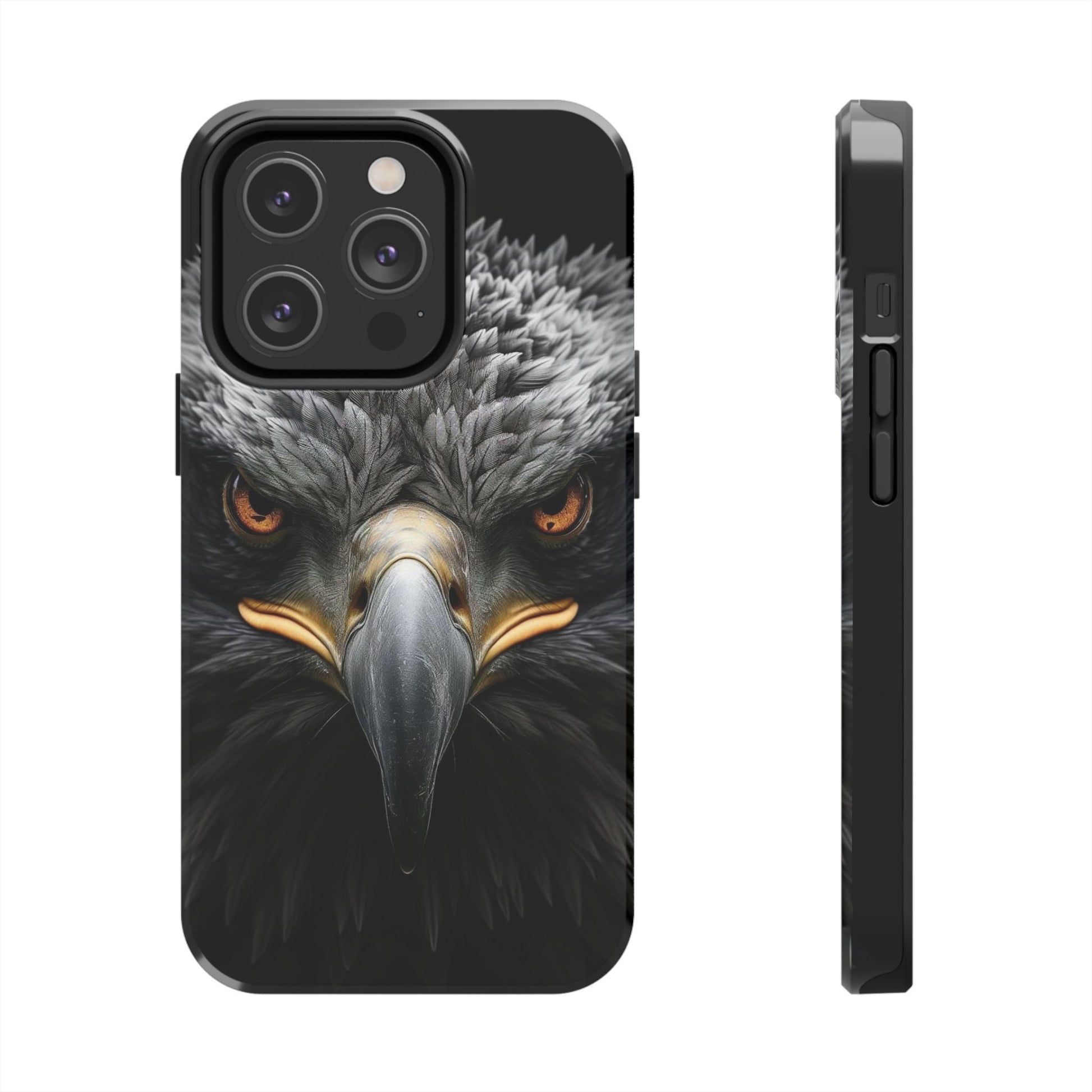 Mean Eagle Stare Theme Phone Cases for iPhones & Samsung Phones
