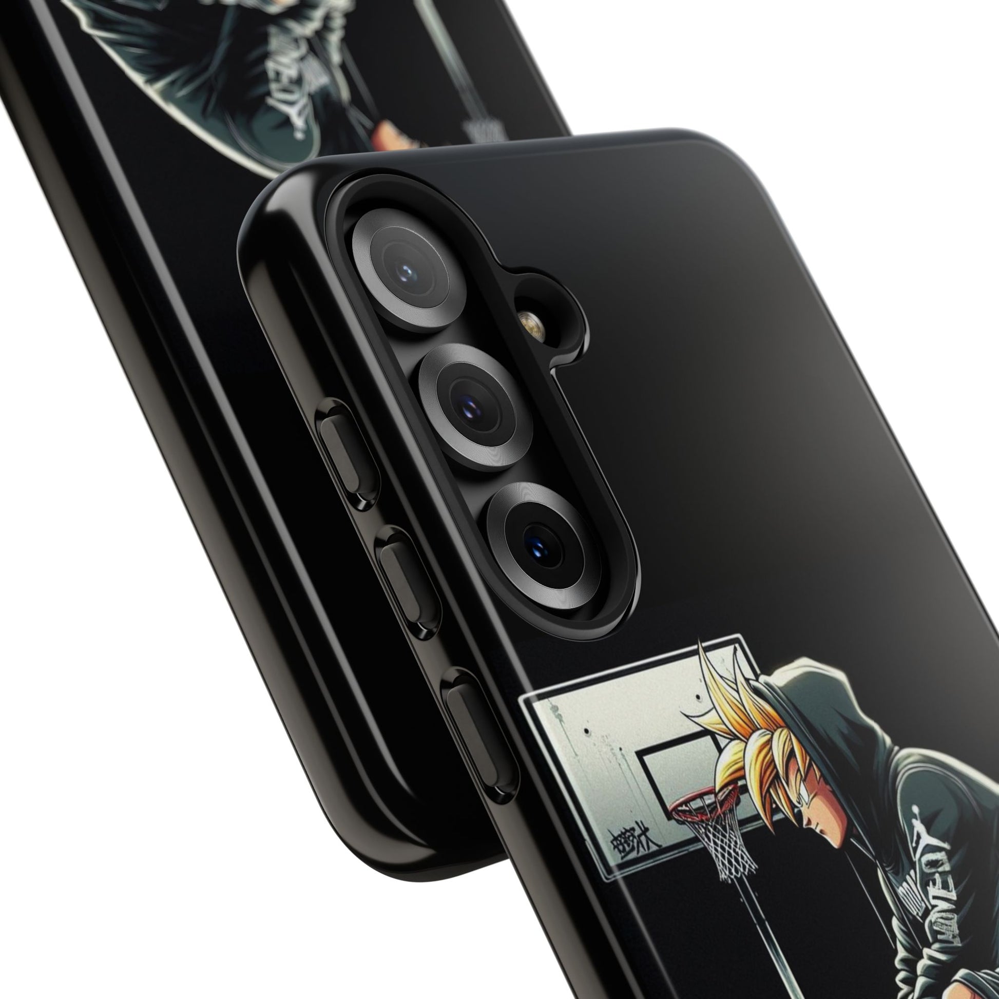 Son Goku Basketball Tough Cases for iPhones, Samsung, and Pixel