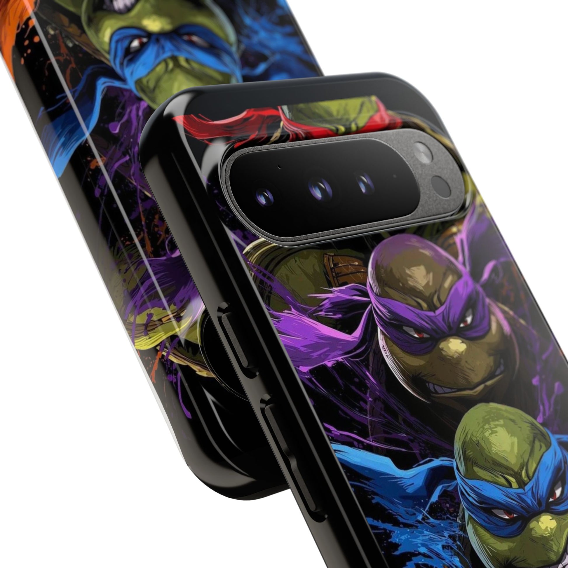 Ninja Turtles Tough Cases for iPhones, Samsung, and Pixel