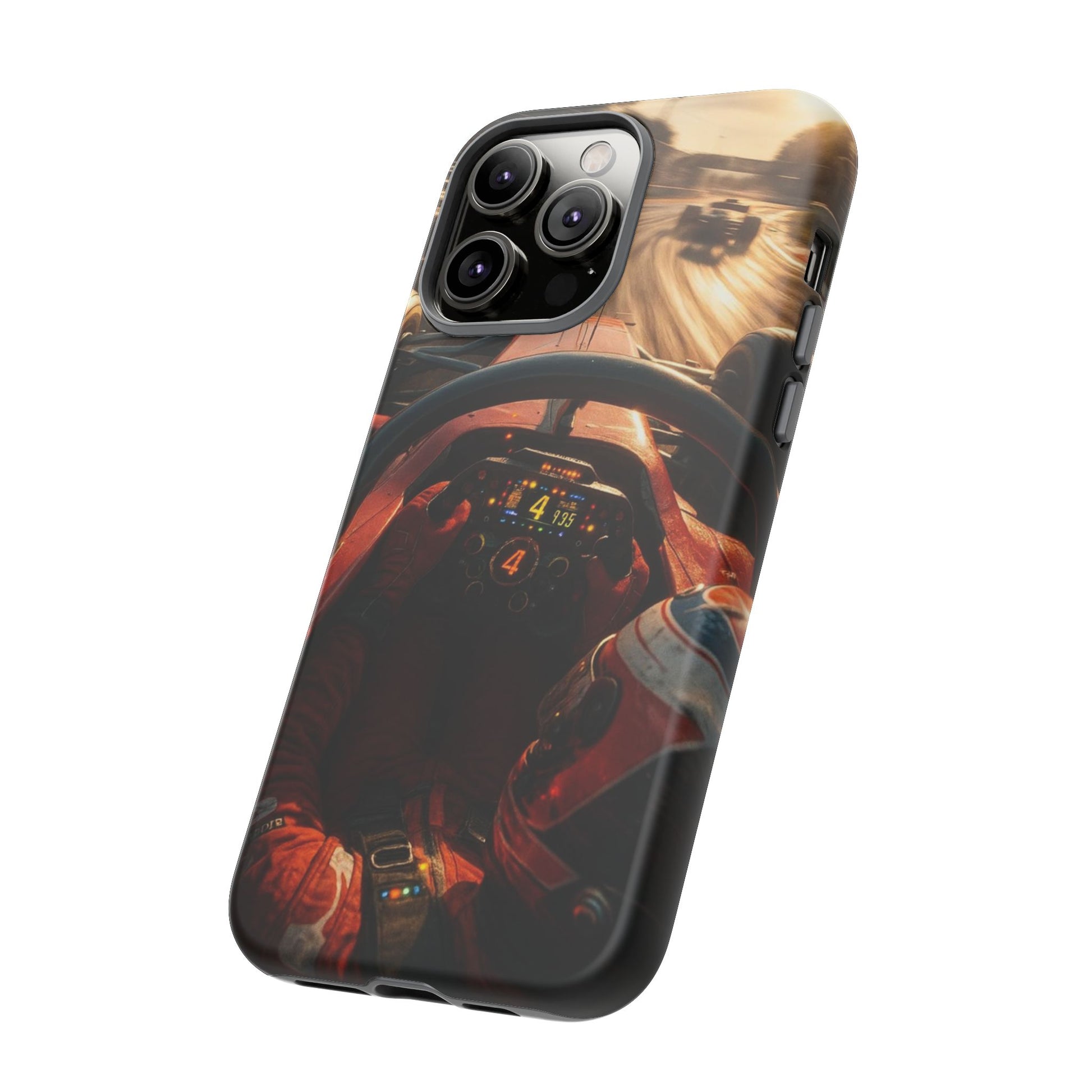 Formula 1 Cockpit Phone Case, Tough Cases for iPhones, Samsung, and Pixel
