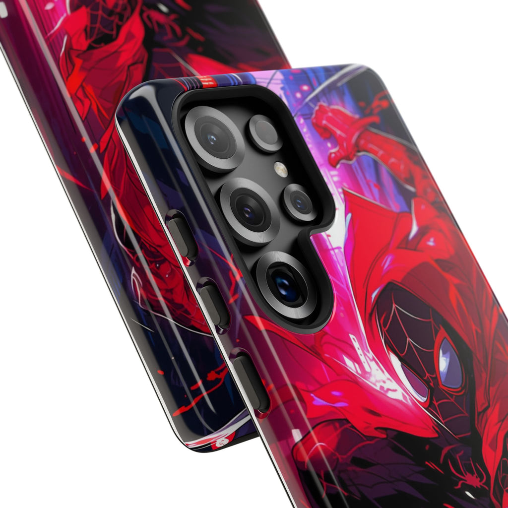 Miles Morales Spiderman Phone Case, Tough Cases for iPhones, Samsung, and Pixel