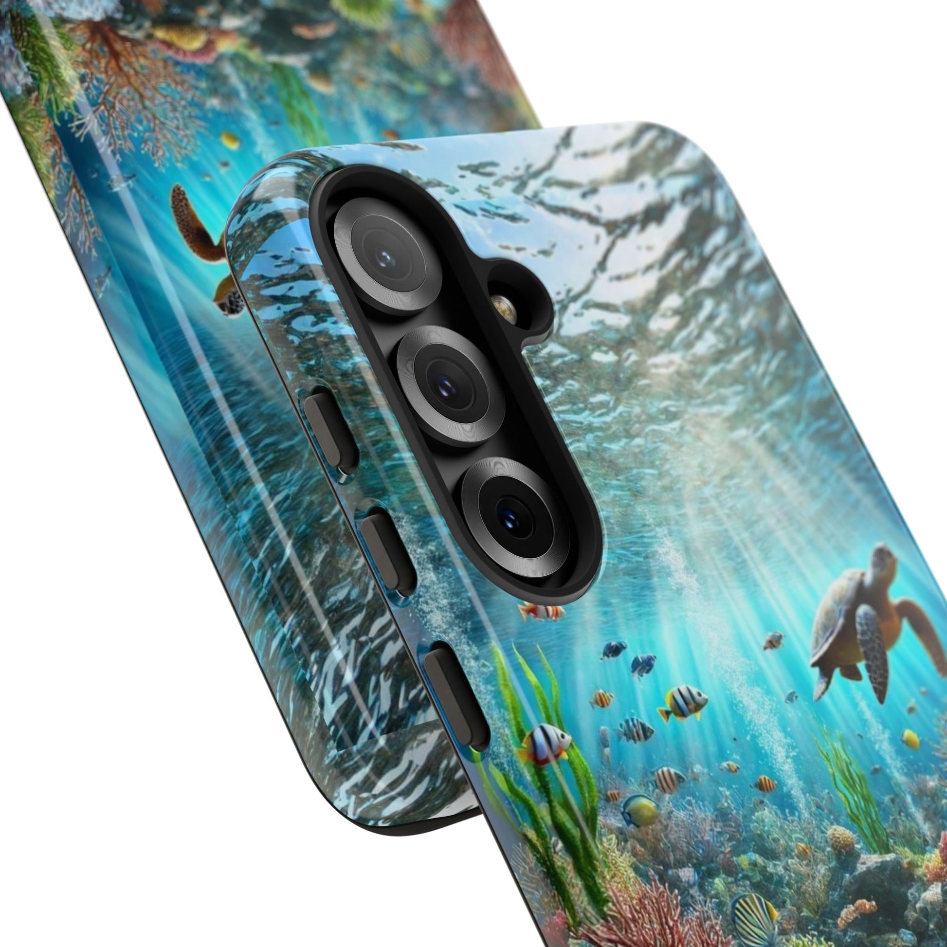 Under Sea Landscape Tough Cases for iPhones, Samsung, and Pixel