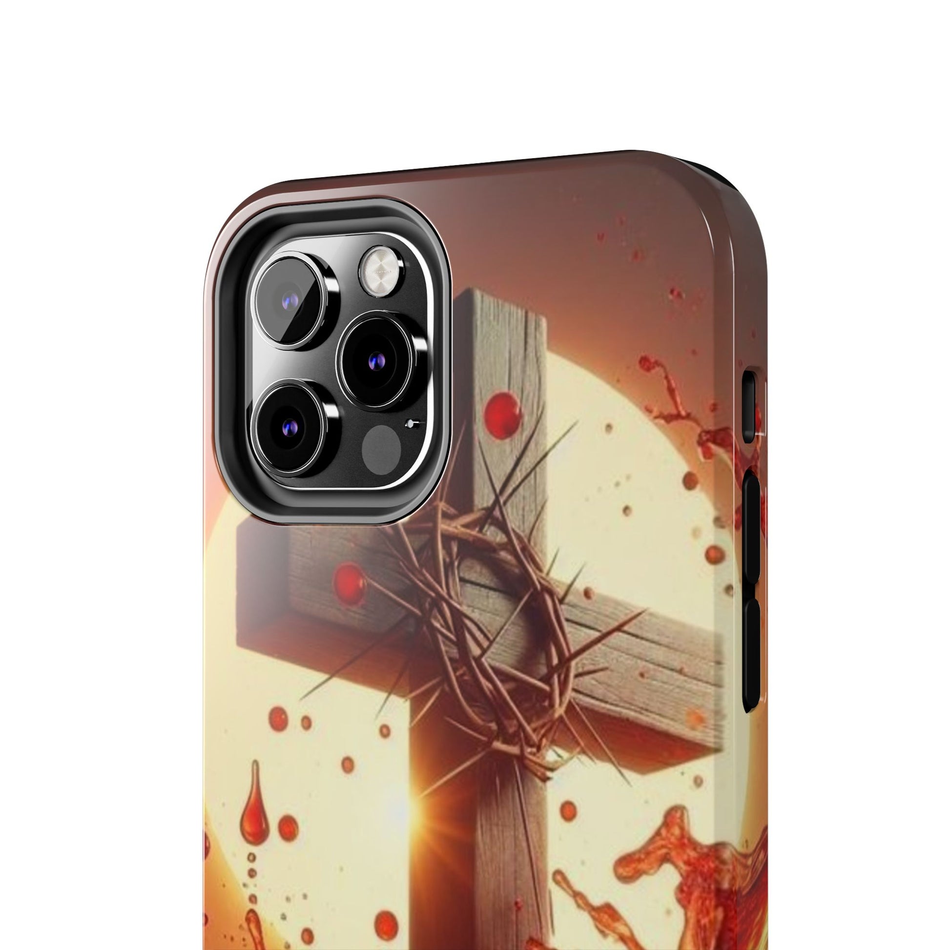Blood of Christ Christian Theme Phone Cases for iPhones & Samsung Phones
