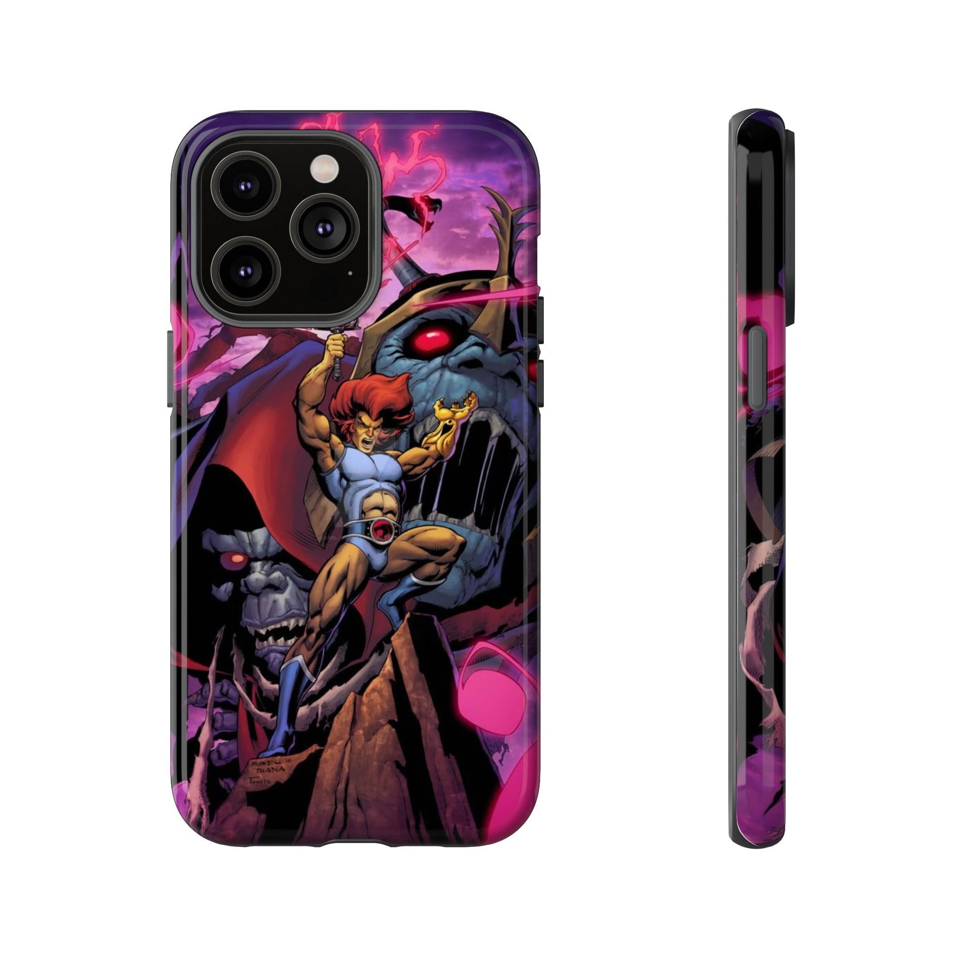 Thundercats Lion O x Mumra Tough Cases for iPhones, Samsung, and Pixel