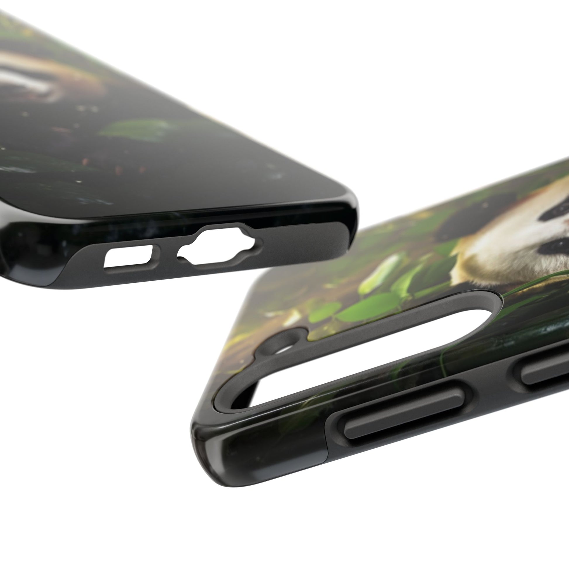 Smiling Panda Theme Phone Cases for iPhones & Samsung Phones