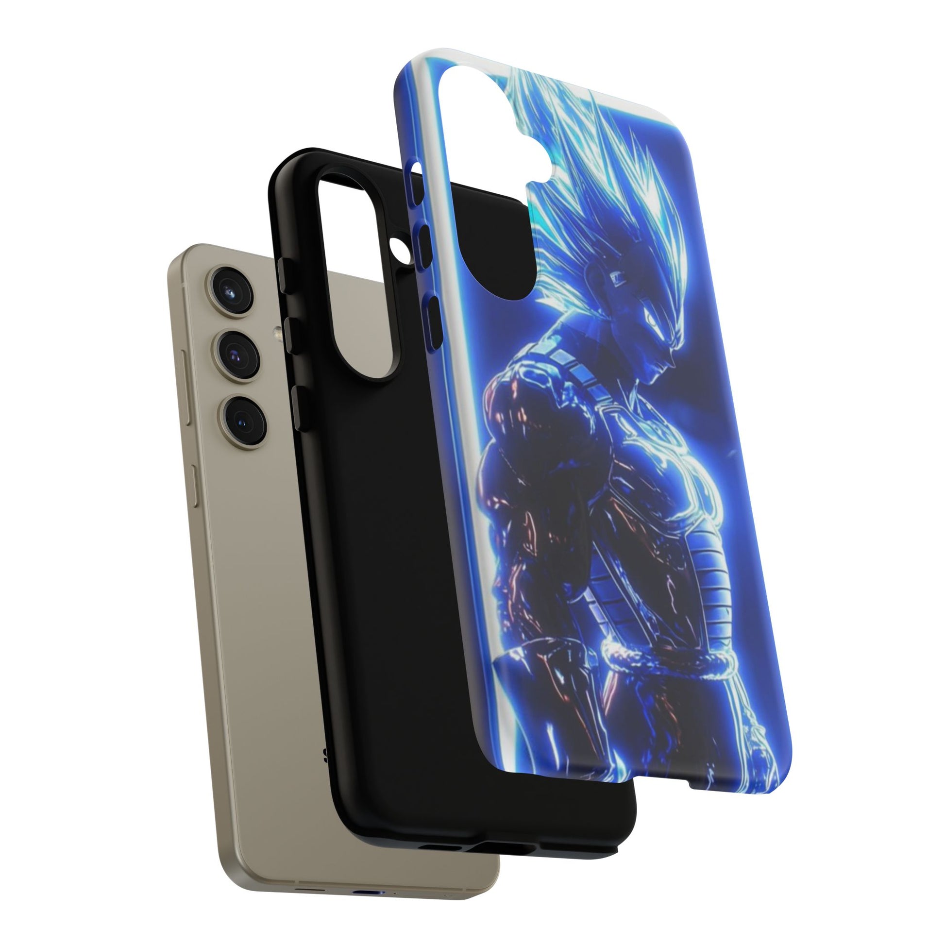 Anime Dragon Ball Z Super Saiyan Tough Cases for iPhones, Samsung, and Pixel