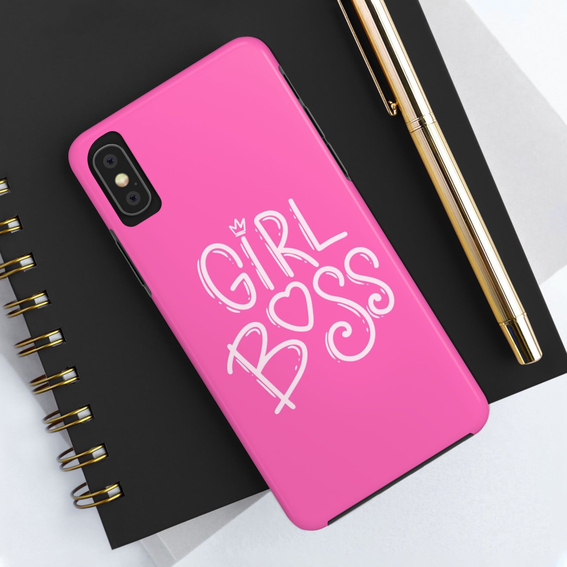 Girl Boss Girly Theme Phone Cases for iPhones & Samsung Phones
