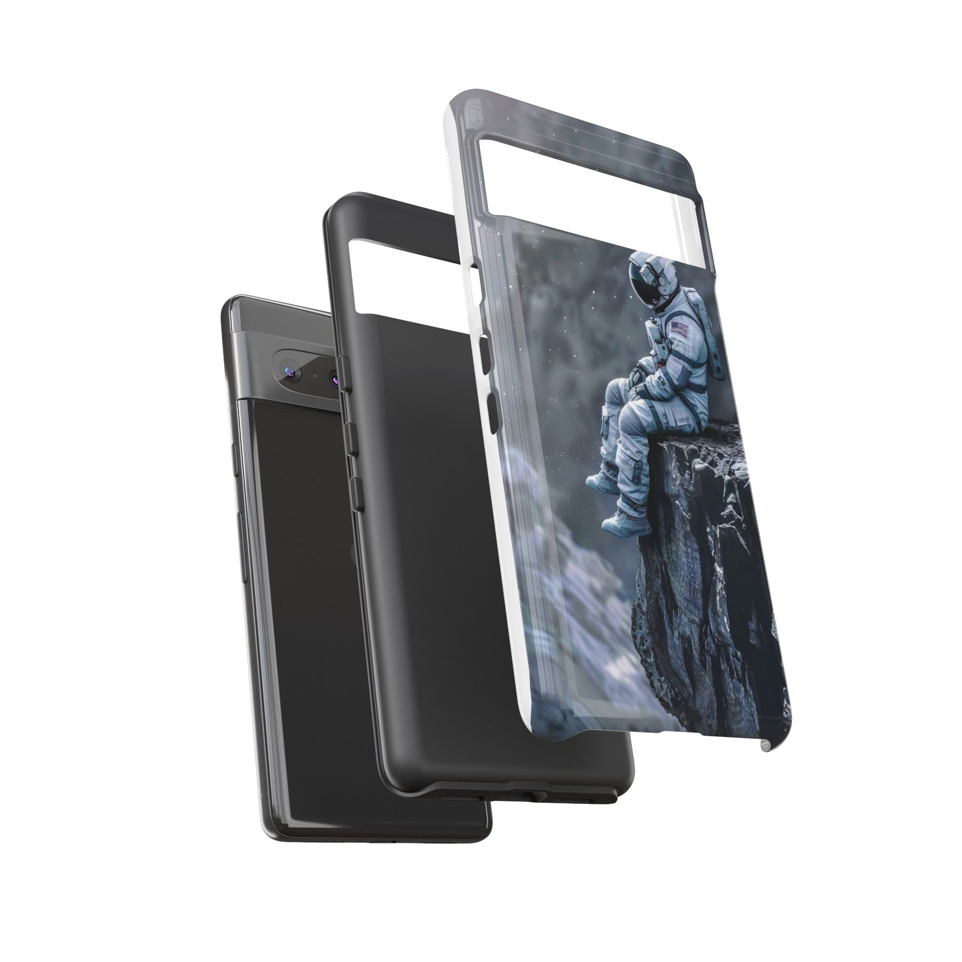 Cool Astronaut Tough Cases for iPhones, Samsung, and Pixel