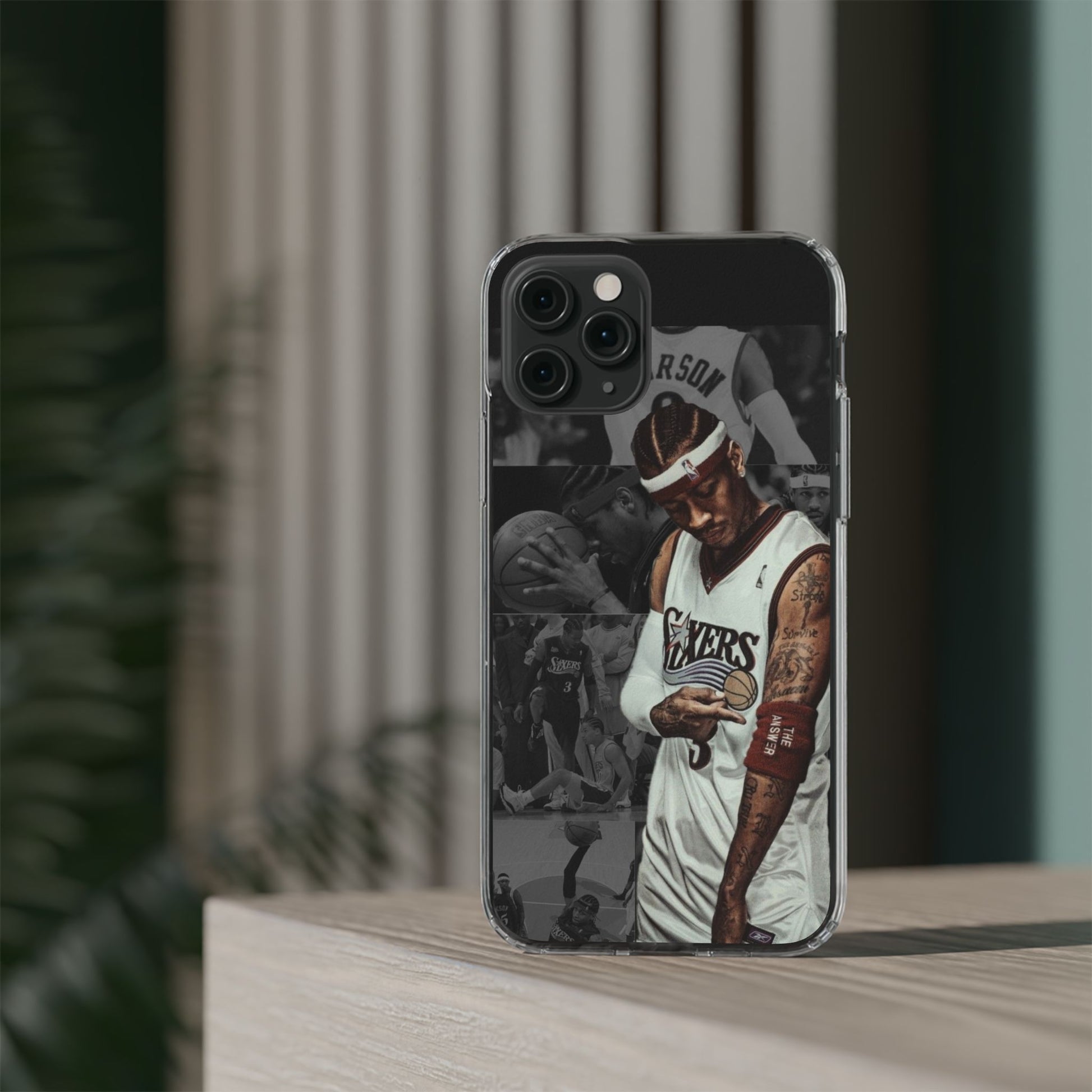Basketball Phone Case, Iverson Theme, iPhone Samsung, Sports Fan Gift,