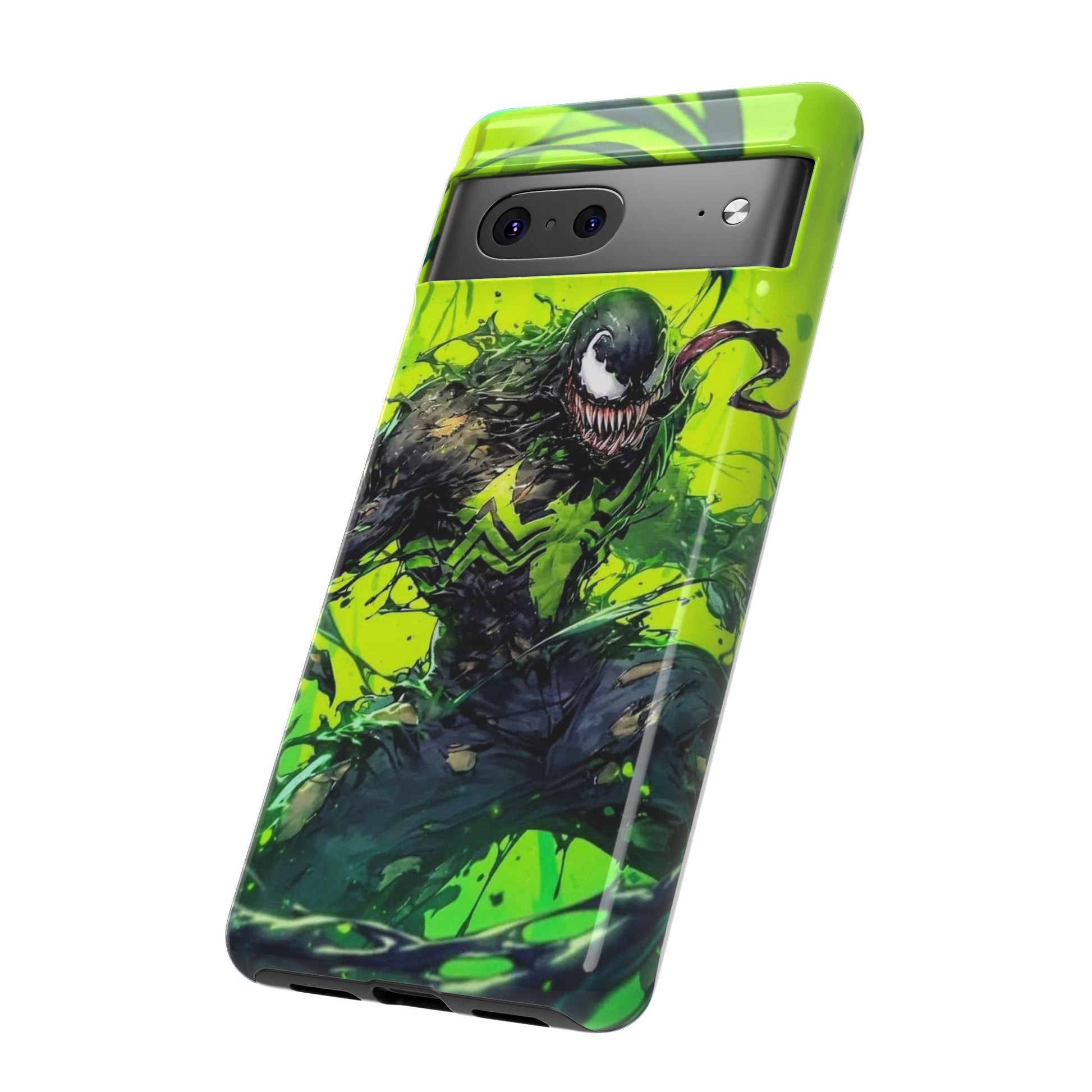 Evil Venom Phone Case, Tough Cases, Marvel Comics Phone for iPhones, Samsung, and Pixel