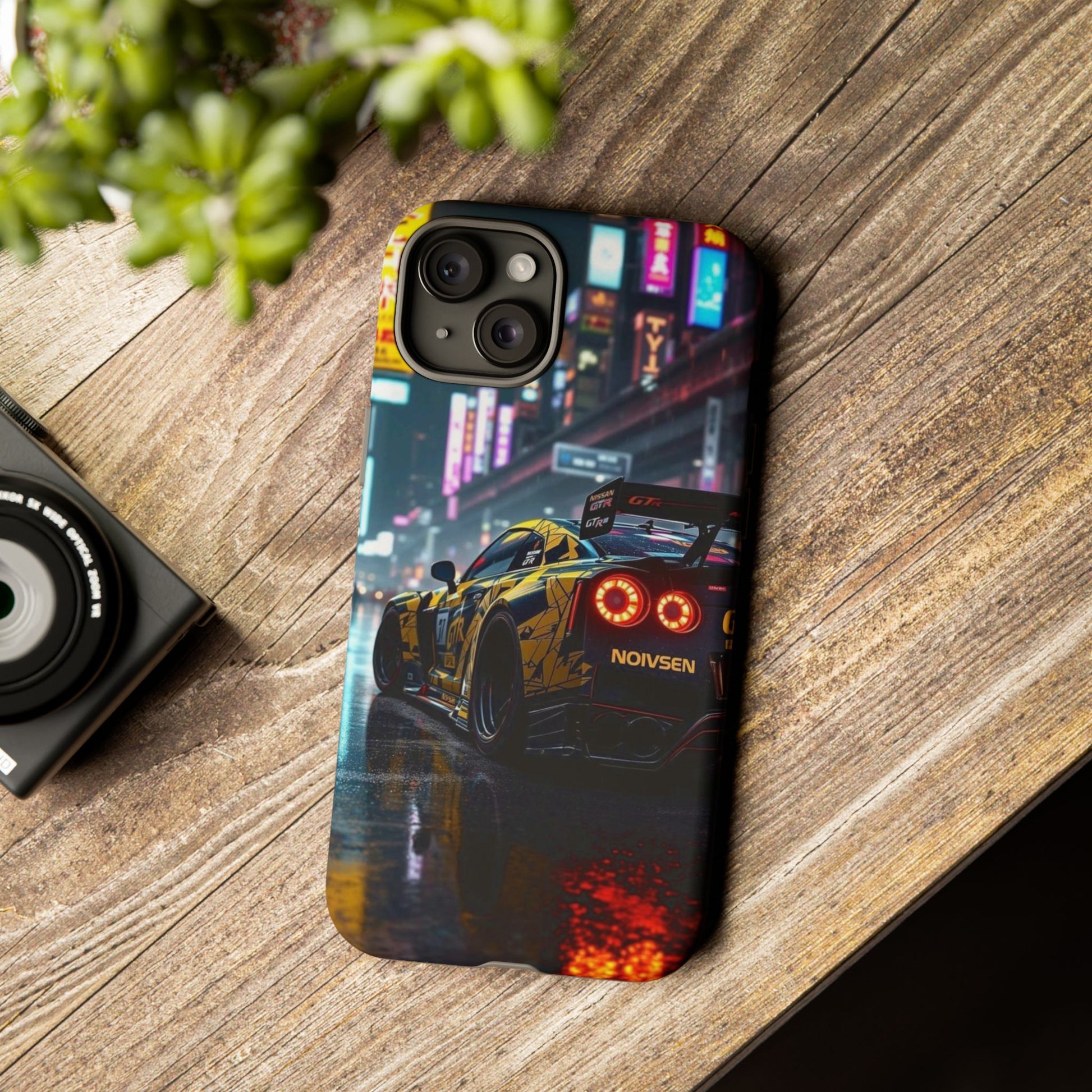 Nissan GTR in Japan Art Tough Cases for iPhones, Samsung, and Pixel