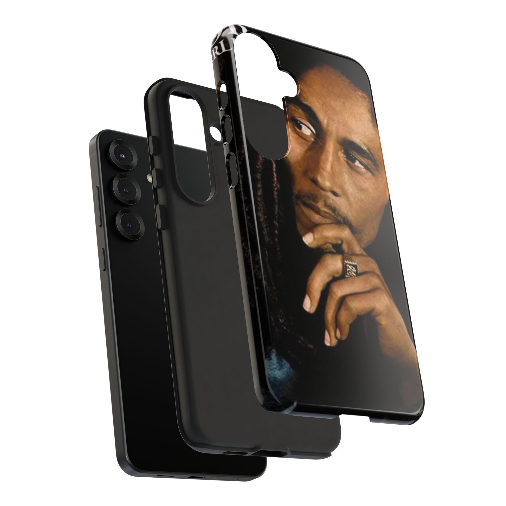 Marley Reggae Tough Cases for iPhones, Samsung, and Pixel