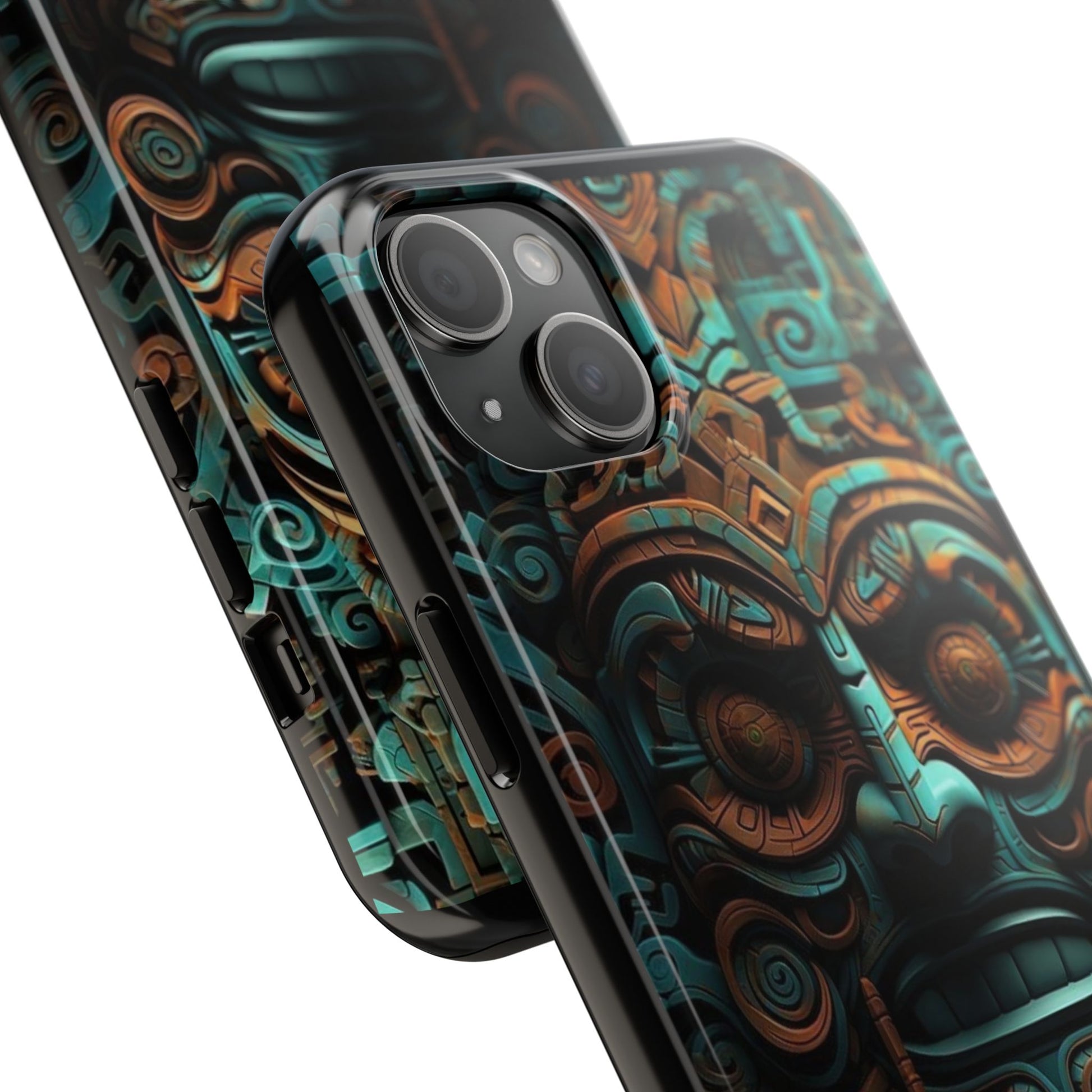 Aztecs Sculpture Inspired Phone Cases for Iphones & Samsung Phones