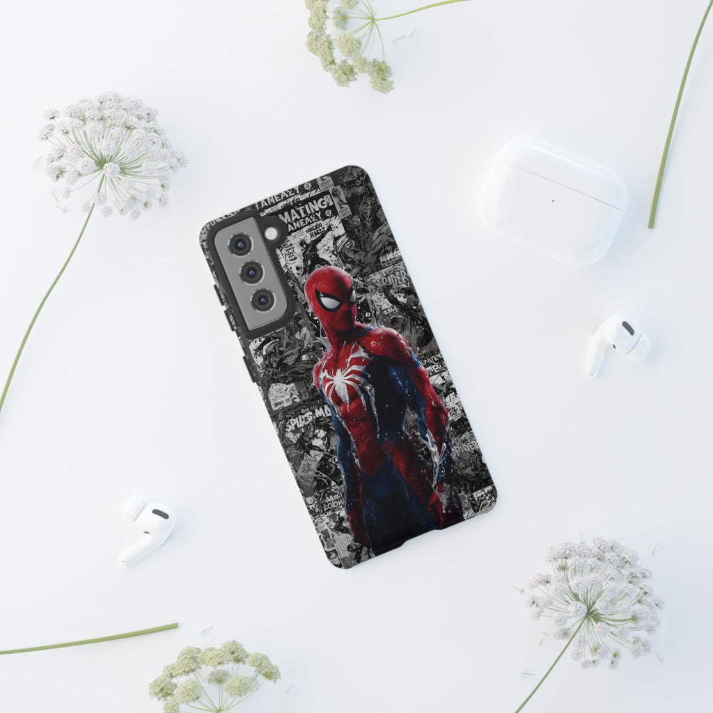 Spiderman Phone Case, Tough Cases for iPhones, Samsung, and Pixel