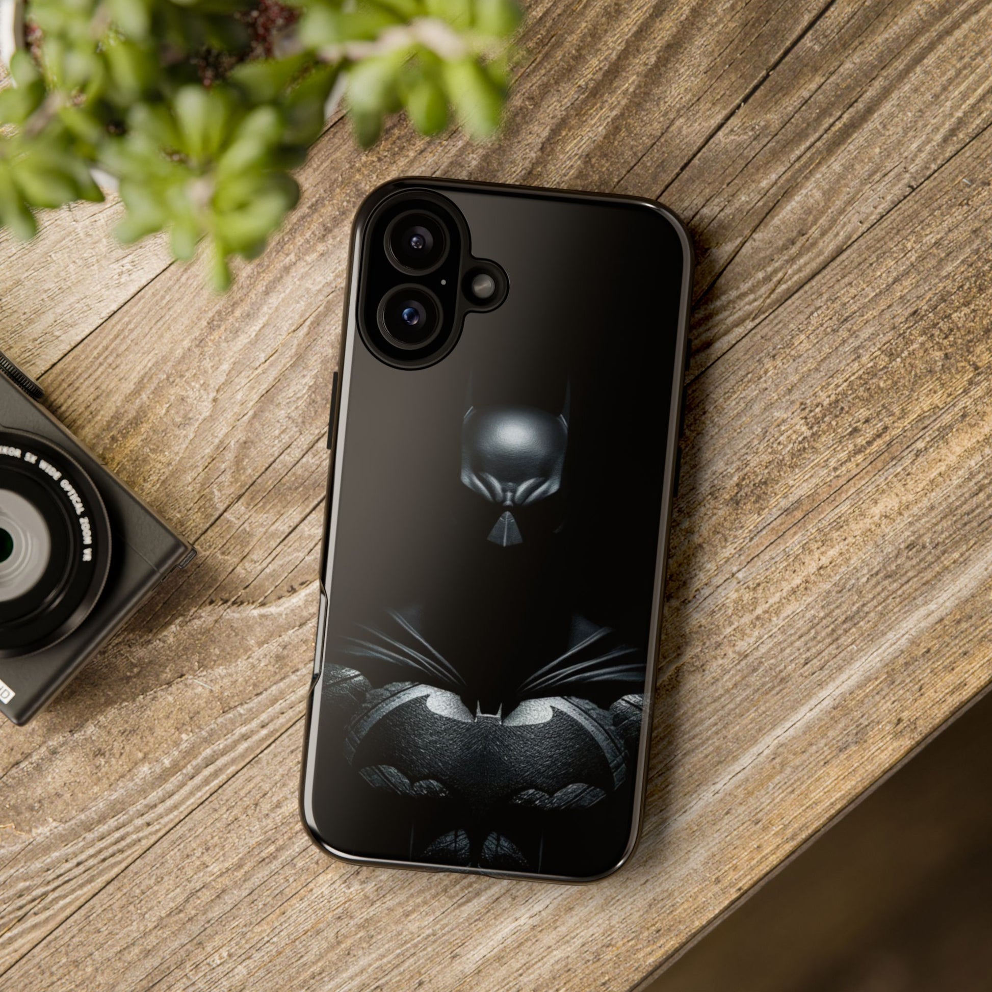DC Comics Batman in Shadows Tough Cases for iPhones, Samsung, and Pixel