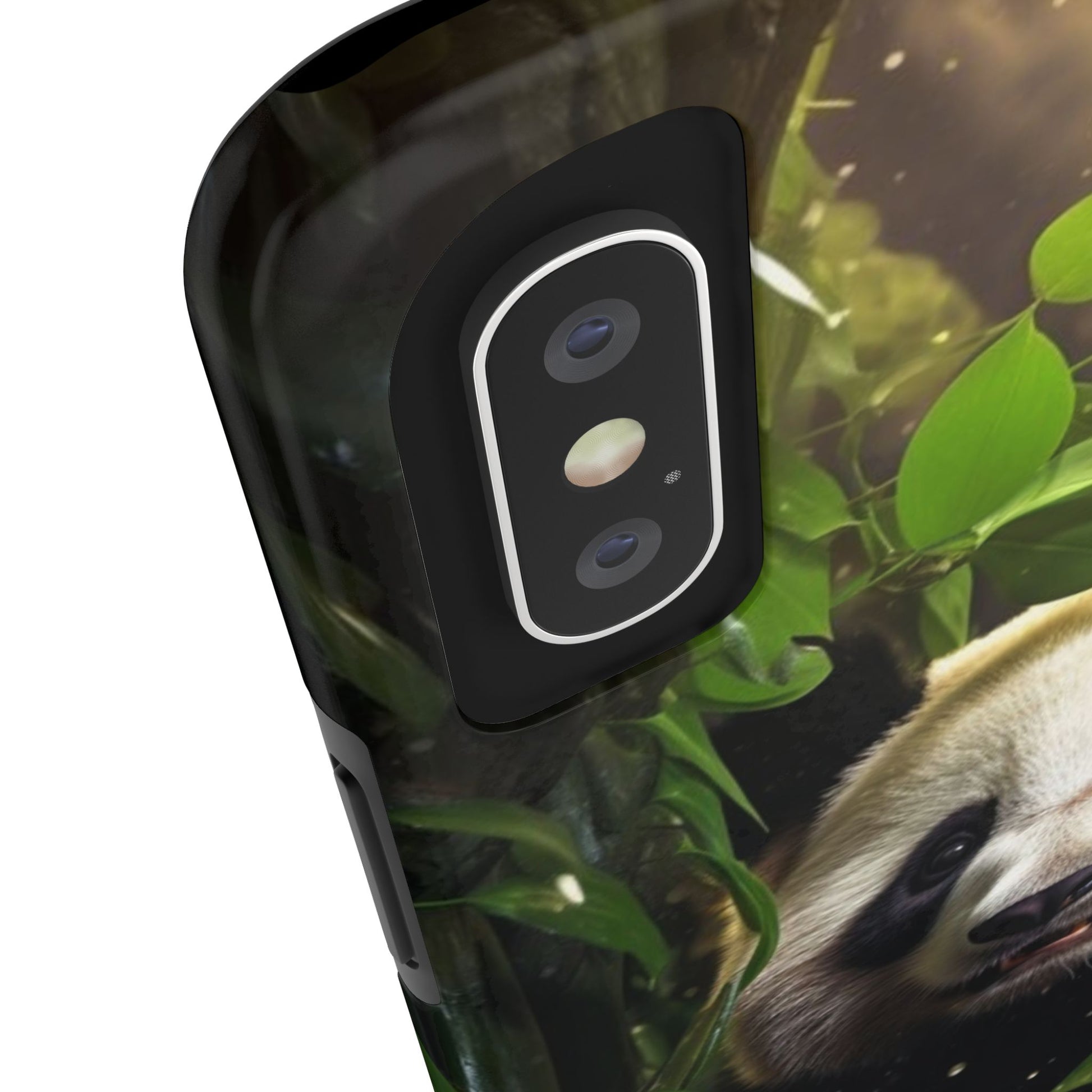Smiling Panda Theme Phone Cases for iPhones & Samsung Phones
