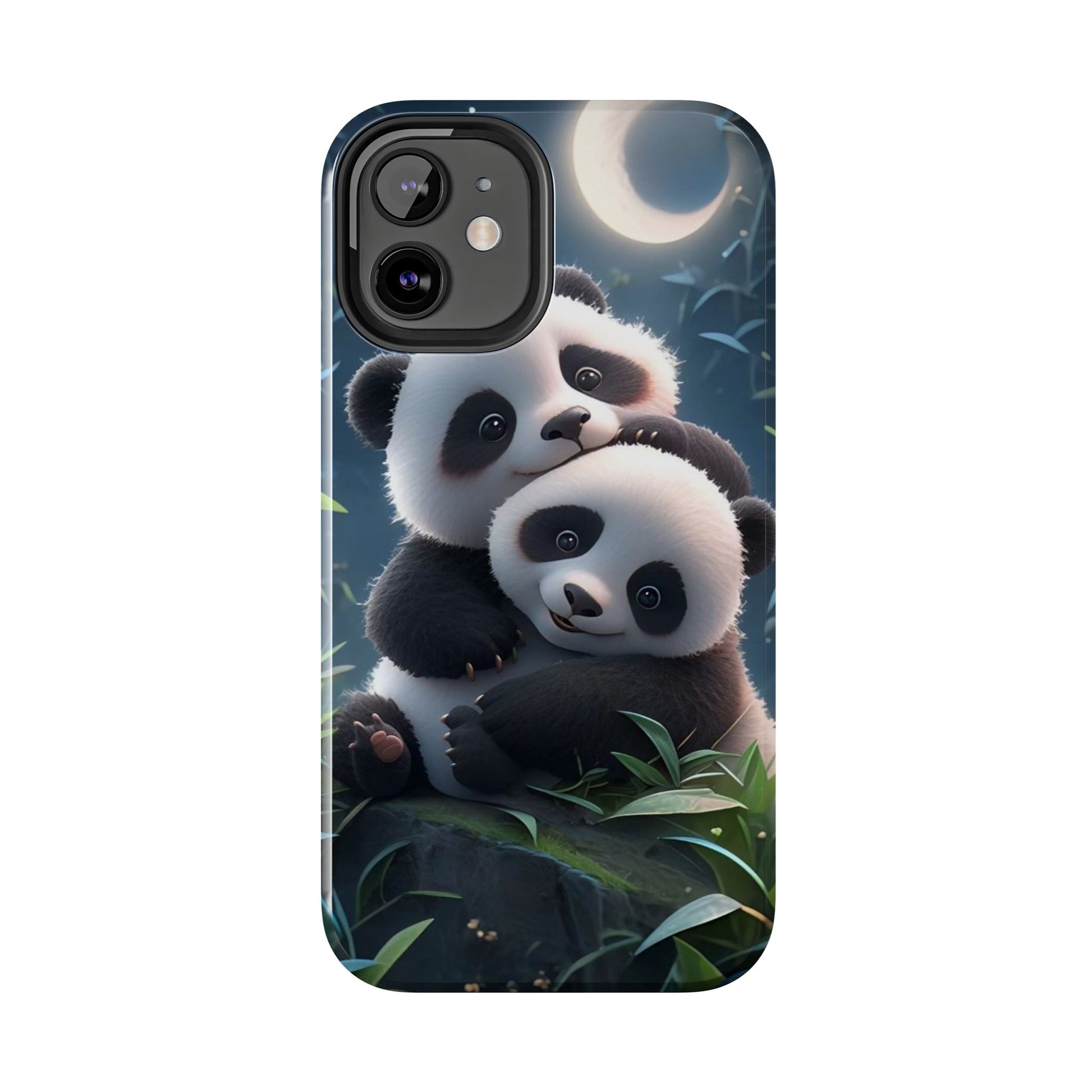 Hugging Pandas Theme Phone Cases for iPhones & Samsung Phones