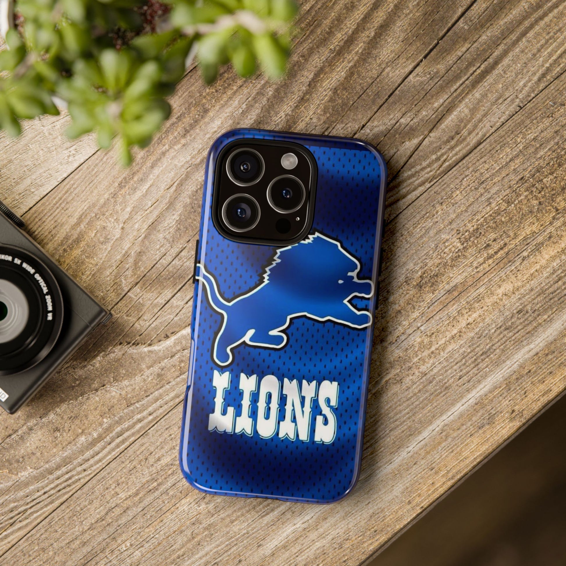 Detroit Lions Football Jersey Phone Case, Tough Cases for iPhones, Samsung, and Pixel