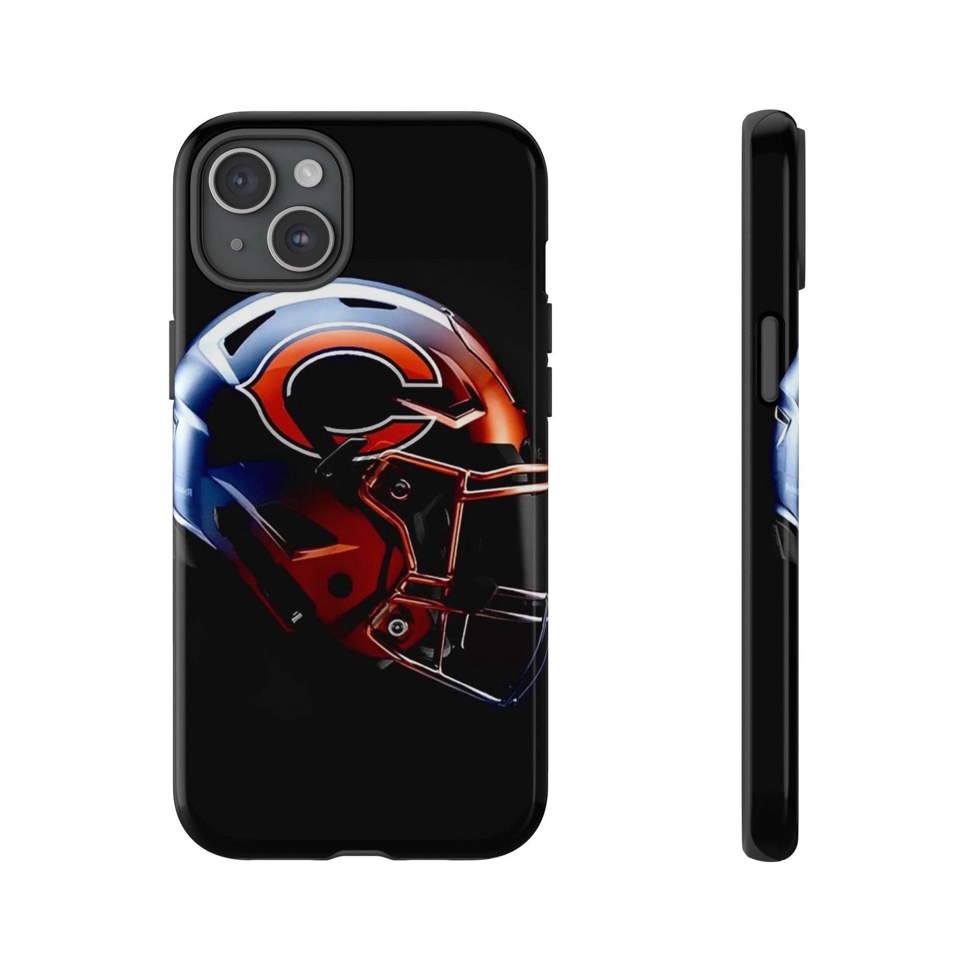 Football Helmet Chicago Bears Phone Case, Tough Cases for iPhones, Samsung, and Pixel