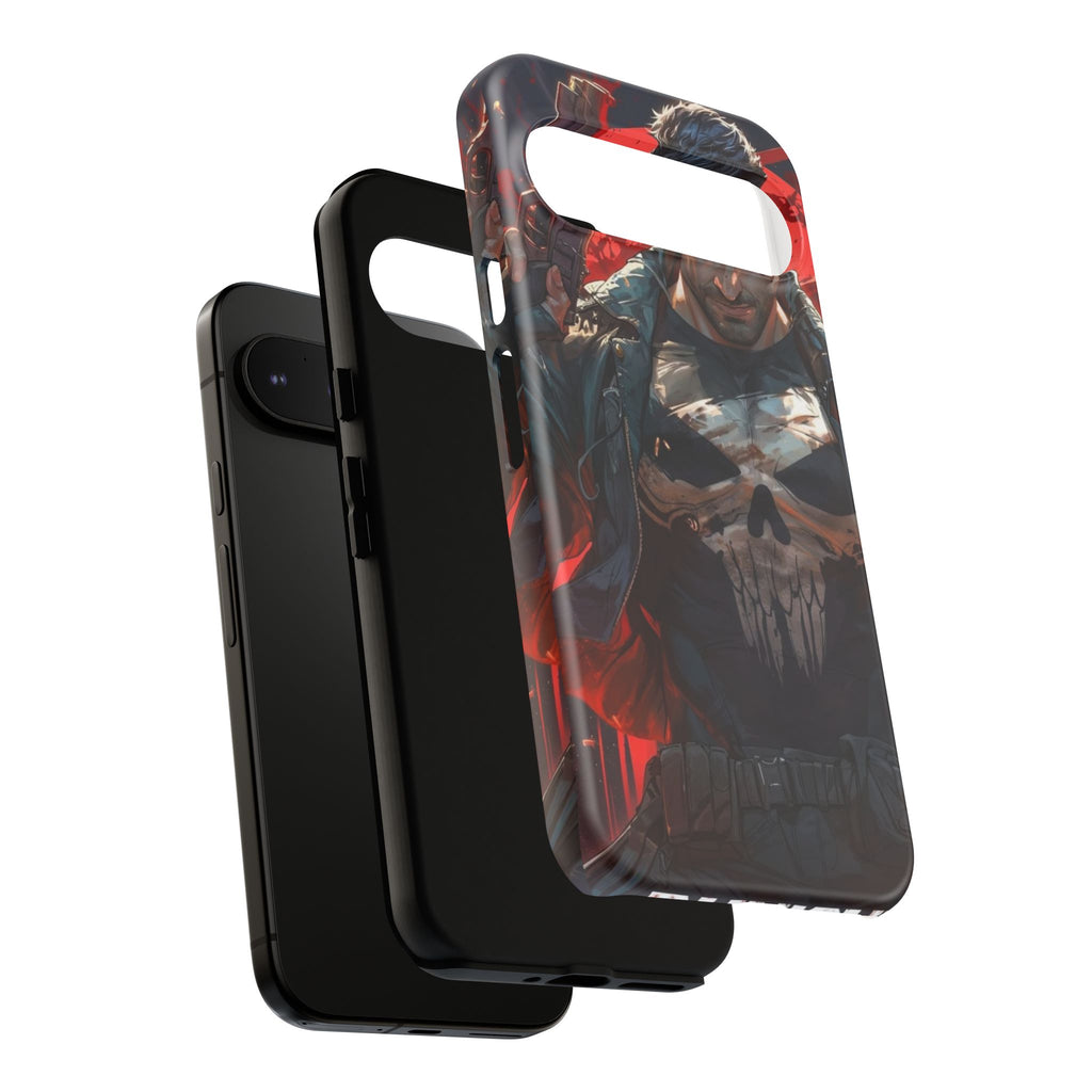 Punisher Tough Cases for iPhones, Samsung, and Pixel