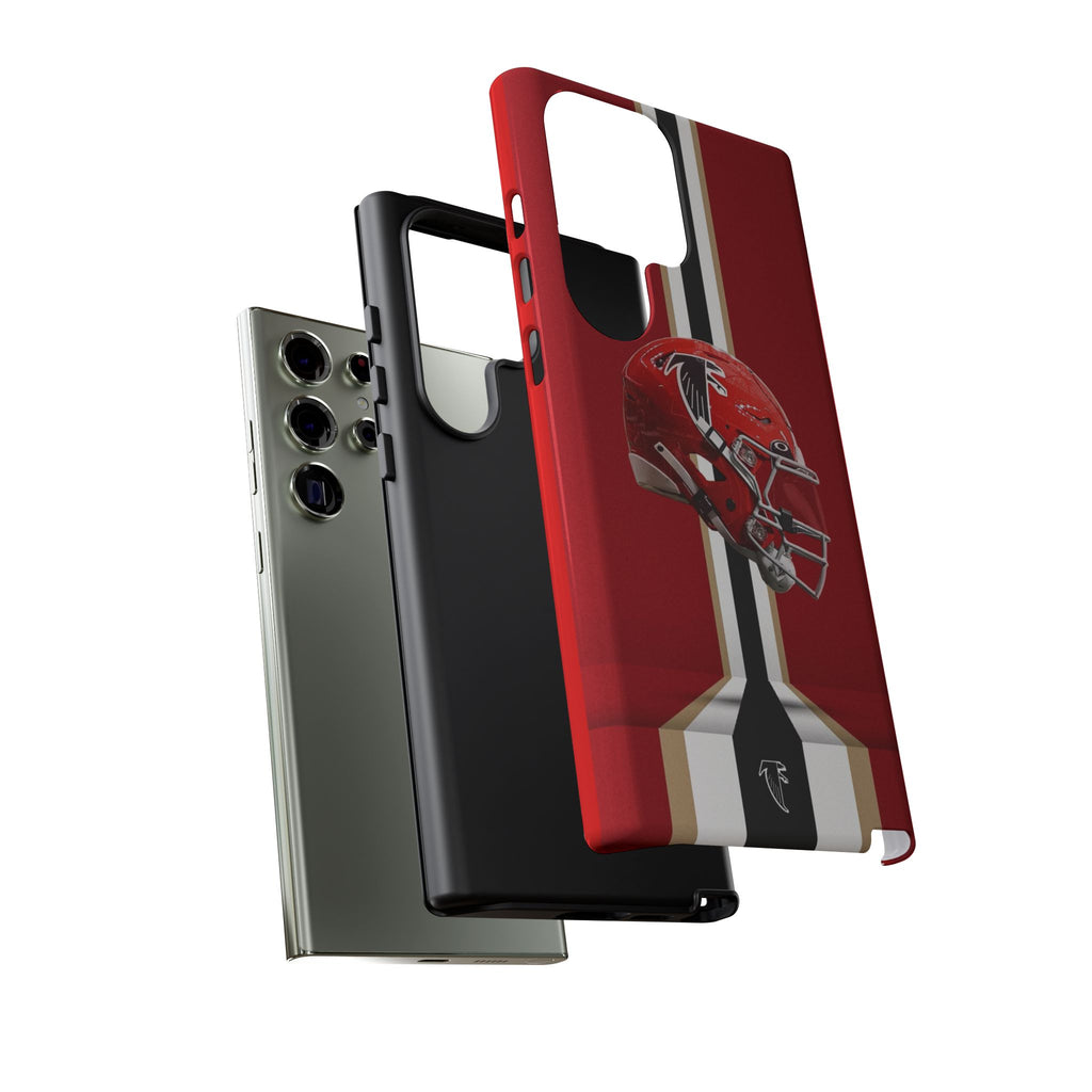 Atlanta Falcons Football Helmet Logo Tough Cases for iPhones, Samsung, and Pixel