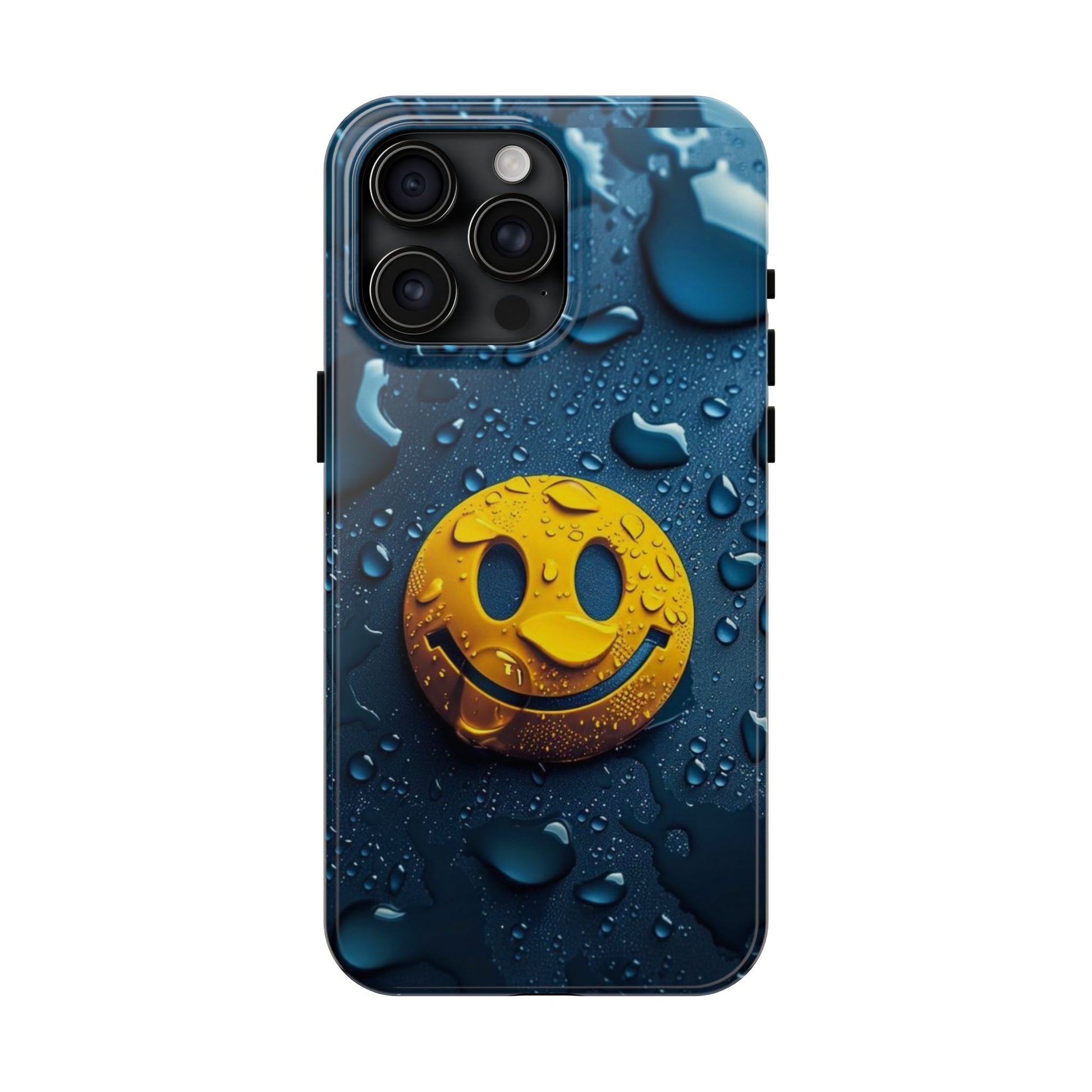 Be Happy Smiley Face Phone Cases for iPhones & Samsung Phones