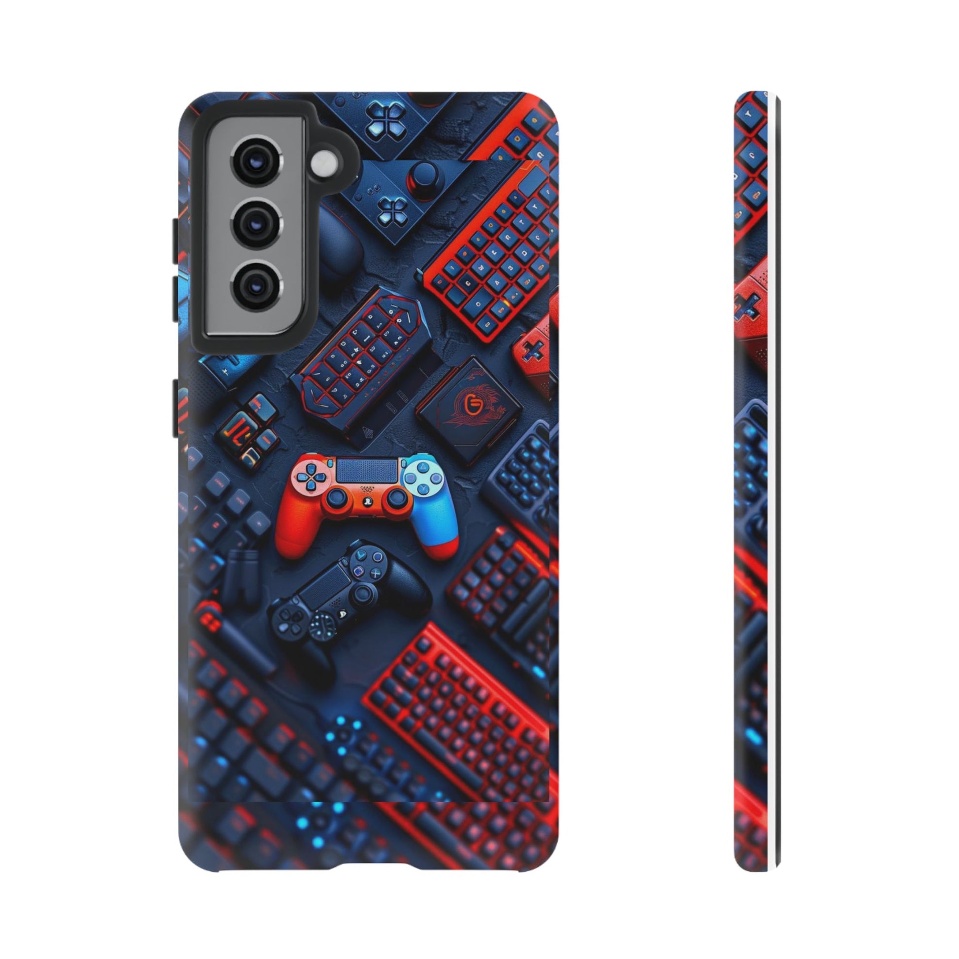 Gamer Themed Controllers Tough Cases for iPhones, Samsung, and Pixel