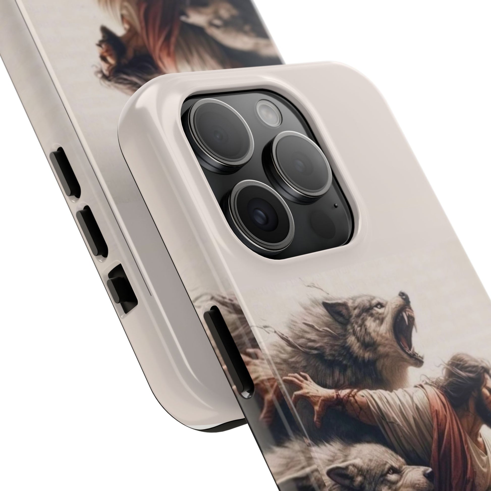 Jesus x Wolves Christian Themed Tough Phone Cases for Iphones & Samsung Phones