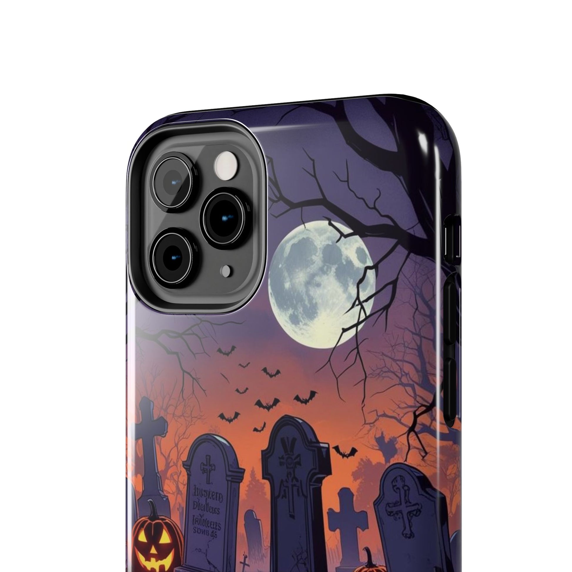 Graveyard Halloween Theme Phone Cases for iPhones & Samsung Phones