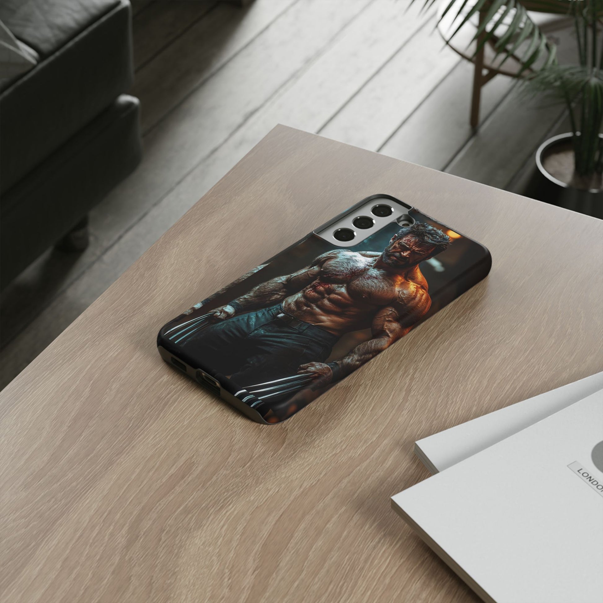 Marvel's Logan Wolverine Tough Cases for iPhones, Samsung, and Pixel
