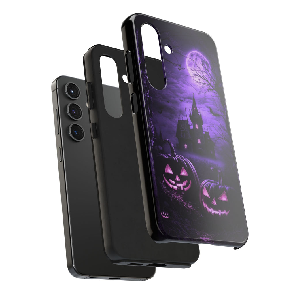 Haunted House Halloween Theme Phone Cases for iPhones & Samsung Phones