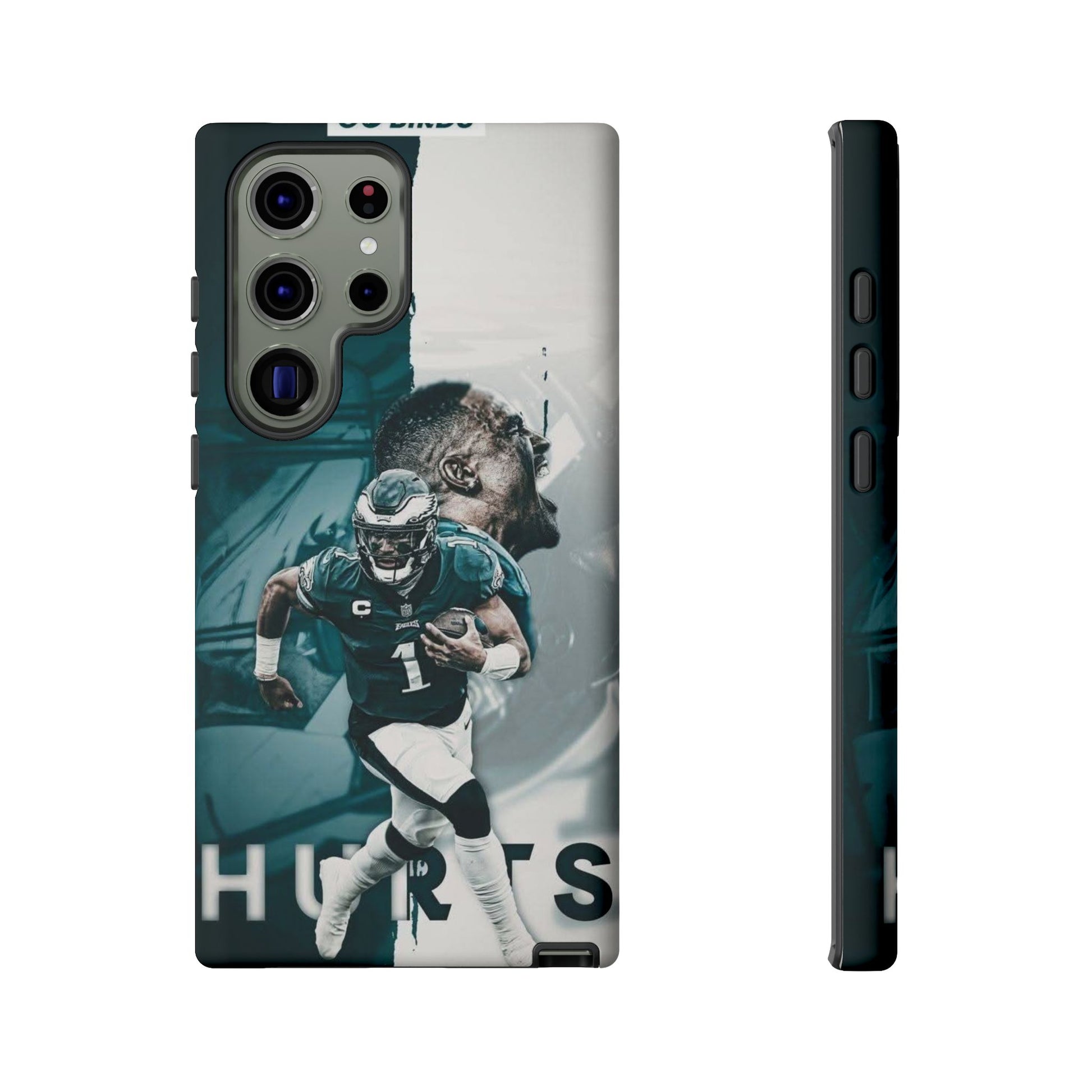 Jalen Hurts Eagles Football Tough Cases for iPhones, Samsung, and Pixel