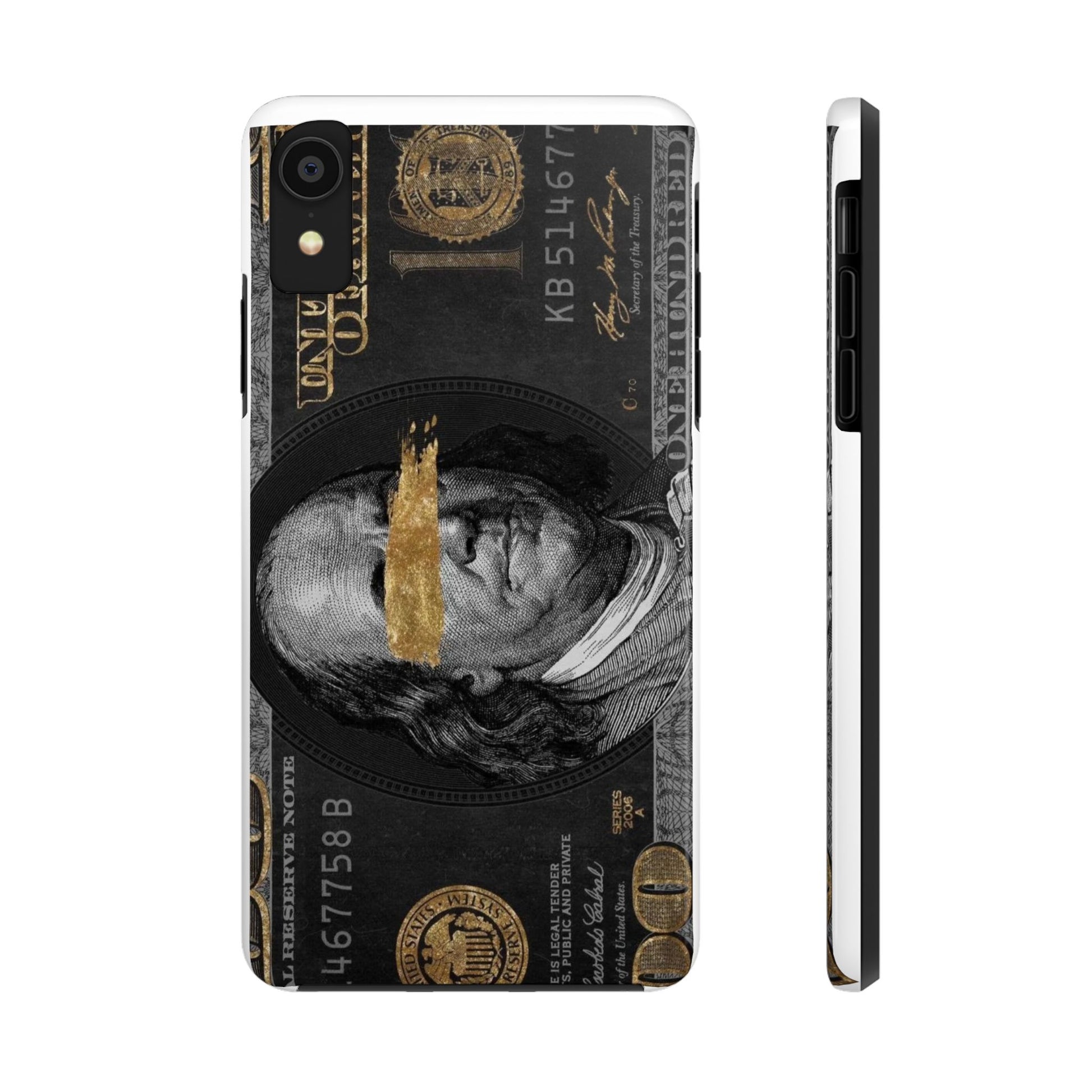 Hundred Dollar Bill Phone Cases for Iphones & Samsung Durable