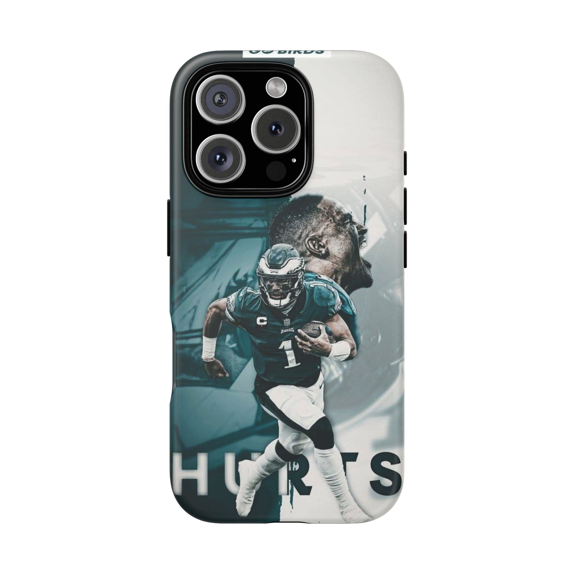 Jalen Hurts Eagles Football Tough Cases for iPhones, Samsung, and Pixel