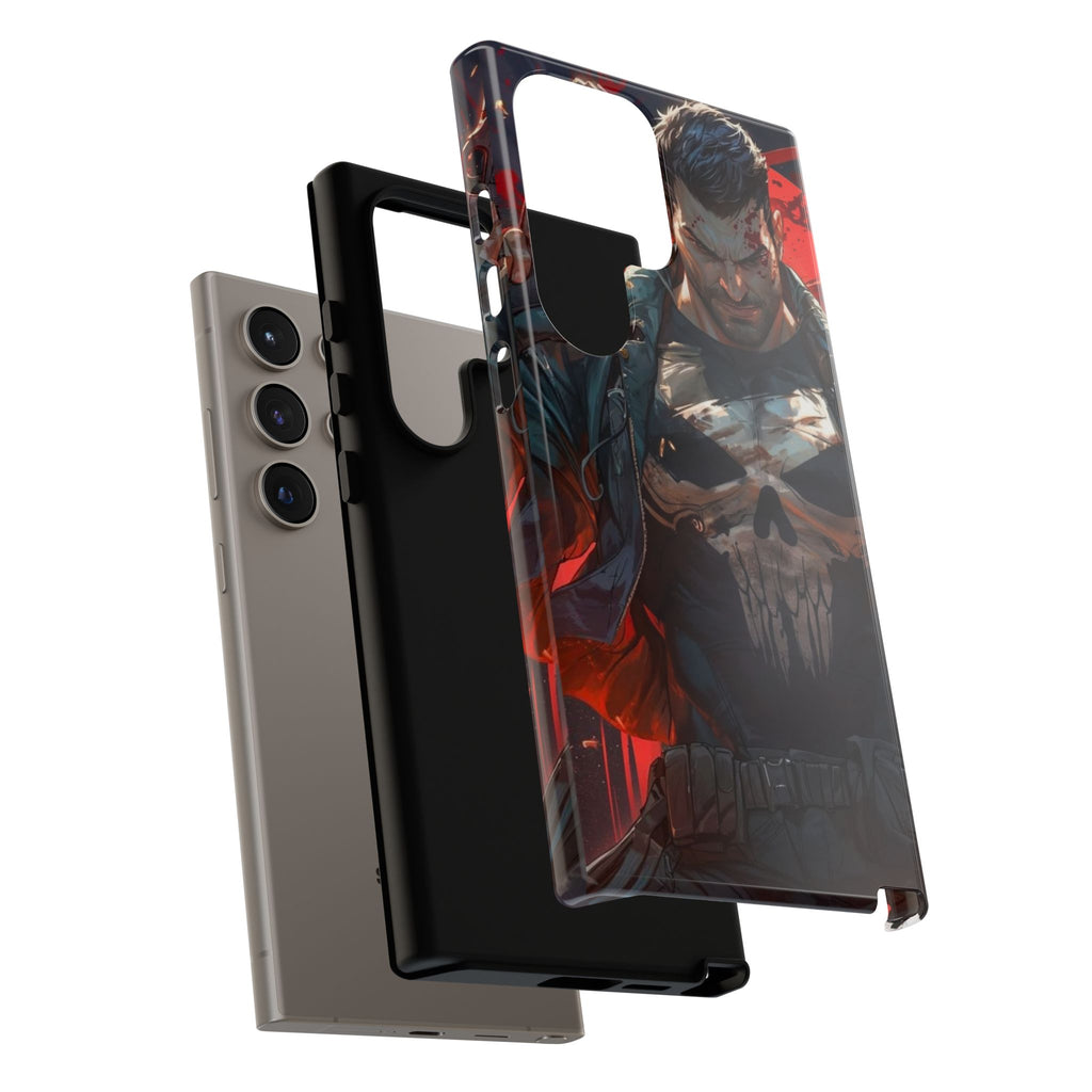 Punisher Tough Cases for iPhones, Samsung, and Pixel