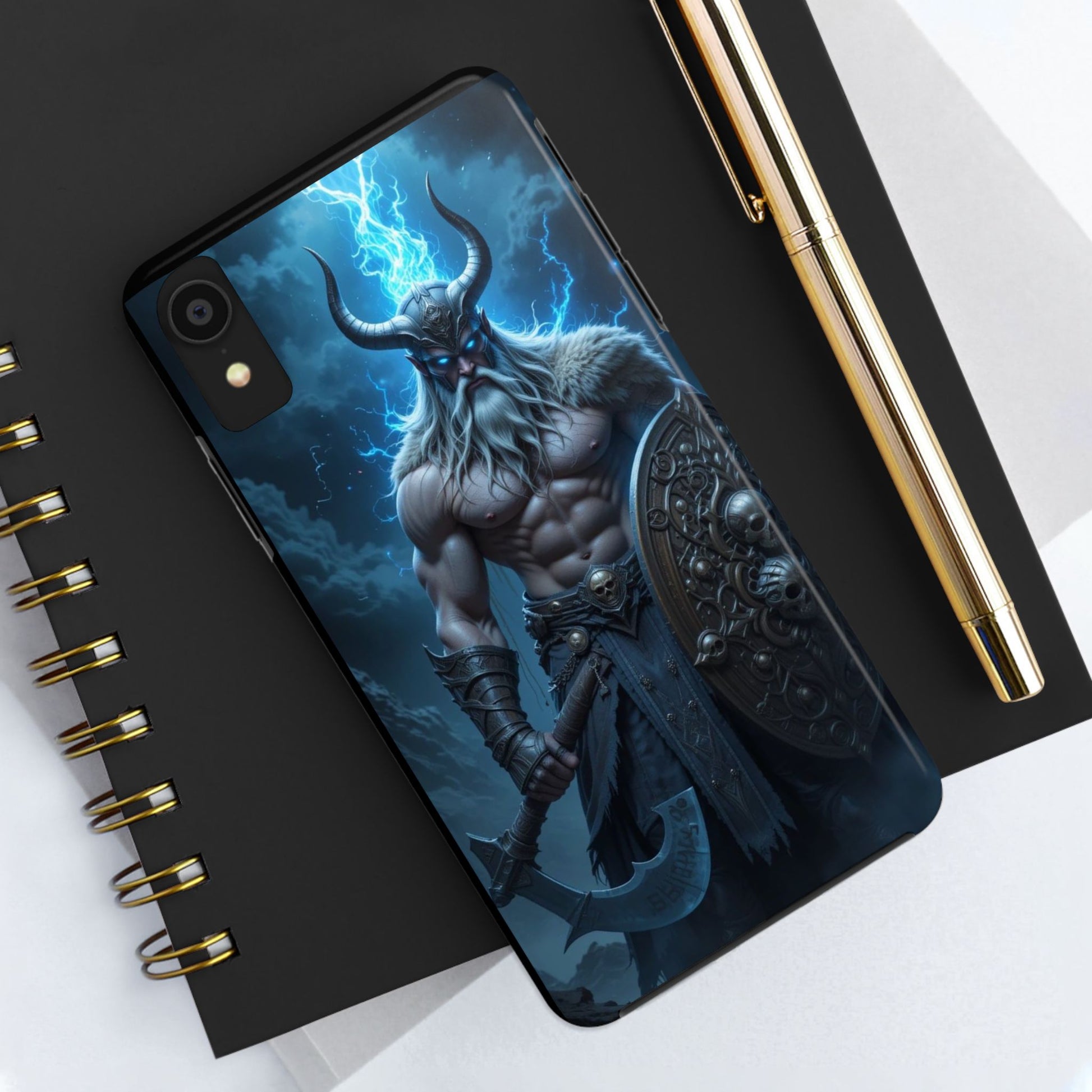 Viking Warrior Theme Phone Cases for iPhones & Samsung Phones