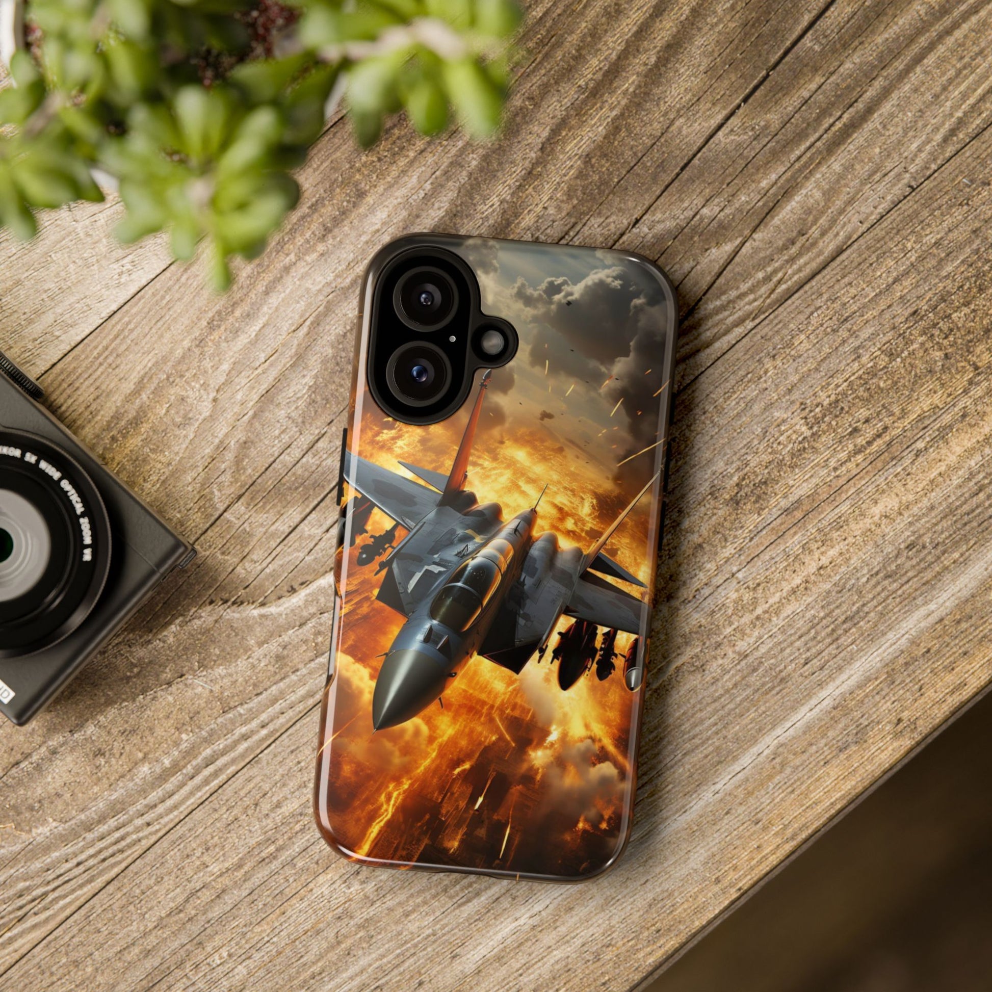 F-15 Fighter Jet Tough Cases for iPhones, Samsung, and Pixel