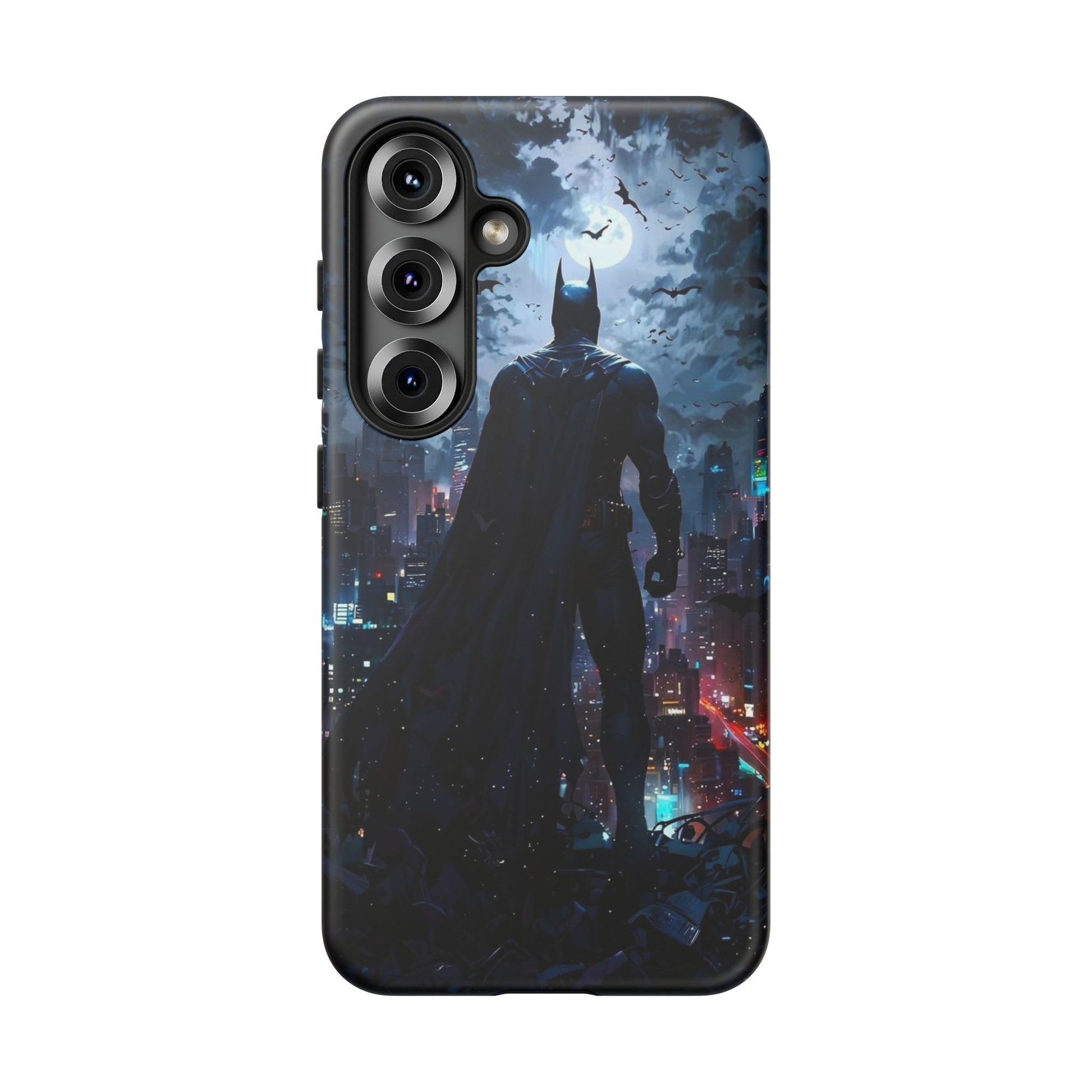 Gotham City Batman Tough Cases for iPhones, Samsung, and Pixel