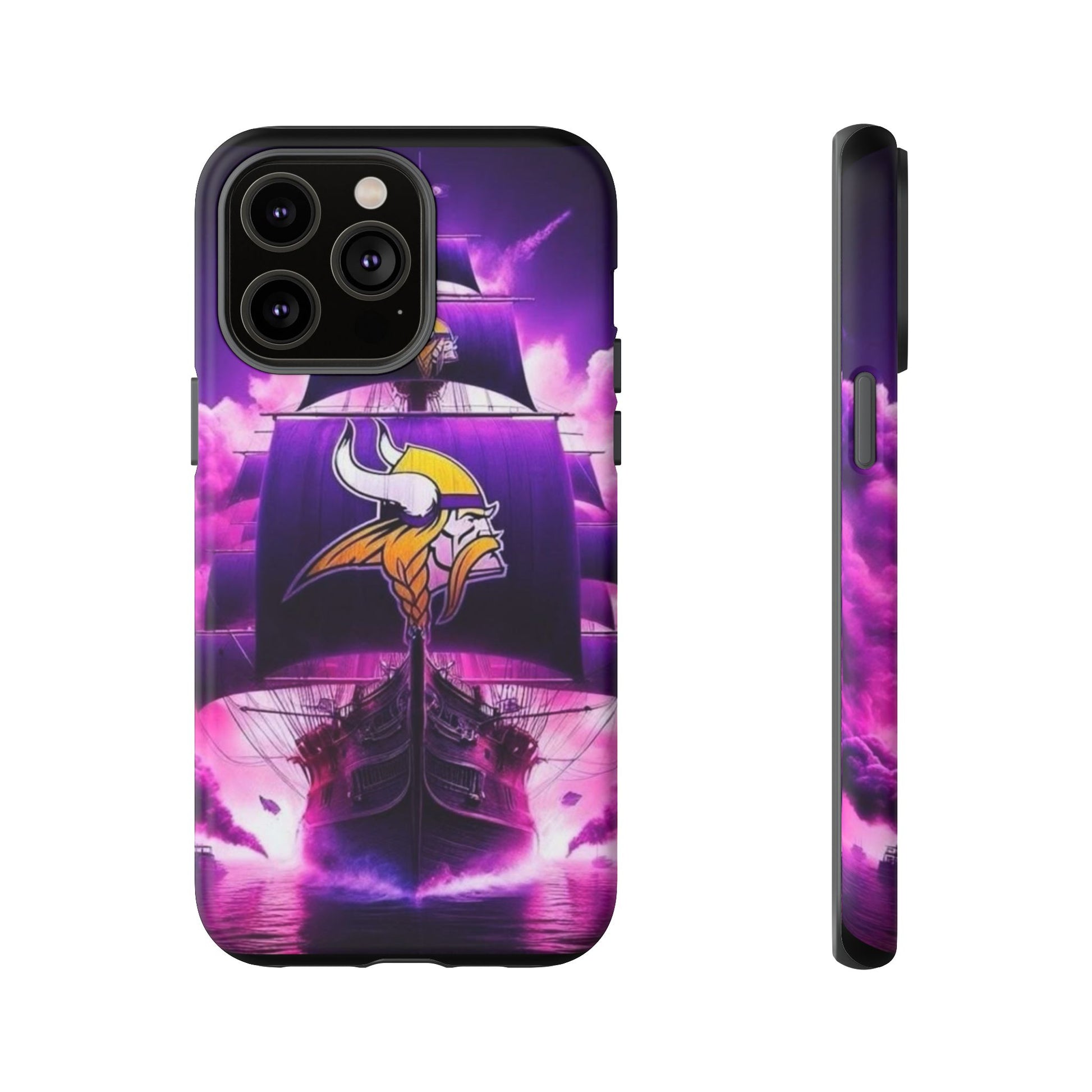 Minnesota Vikings Ship Football Phone Case, Tough Cases for iPhones, Samsung, and Pixel