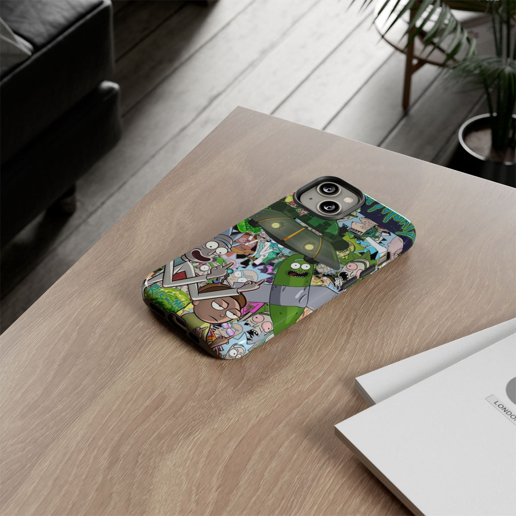 Rick and Morty Phone Case, Tough Cases for iPhones, Samsung, and Pixel