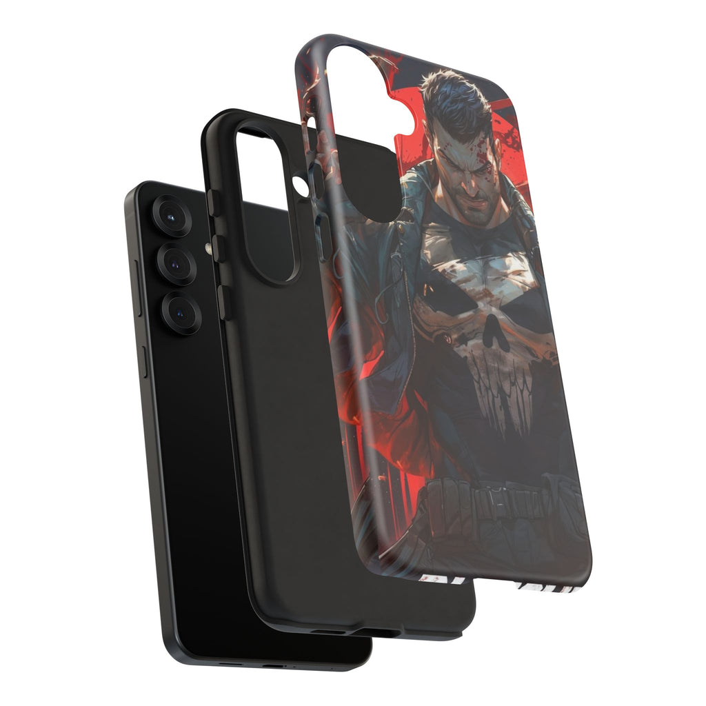 Punisher Tough Cases for iPhones, Samsung, and Pixel