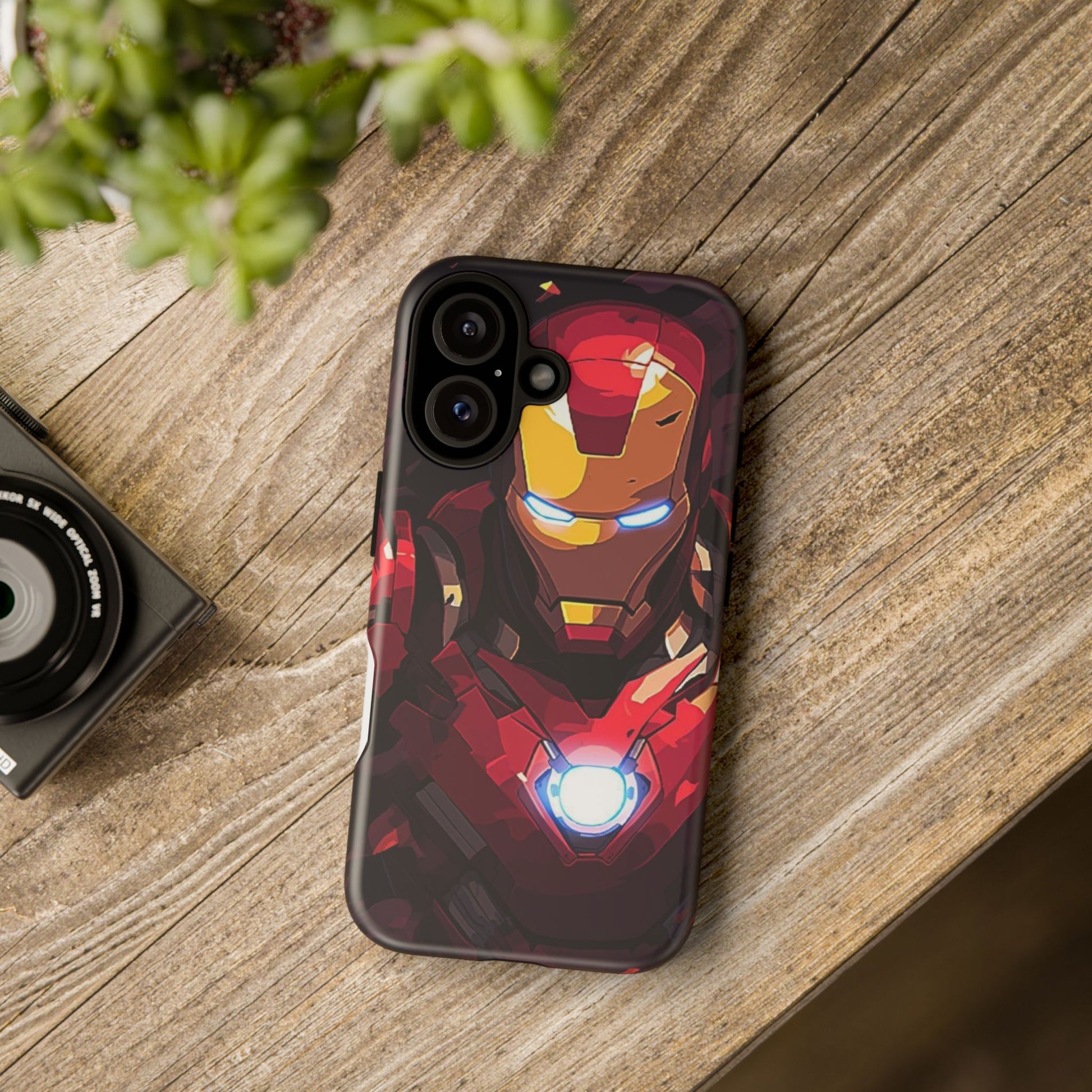 Invincible Iron Man Tough Cases for iPhones, Samsung, and Pixel