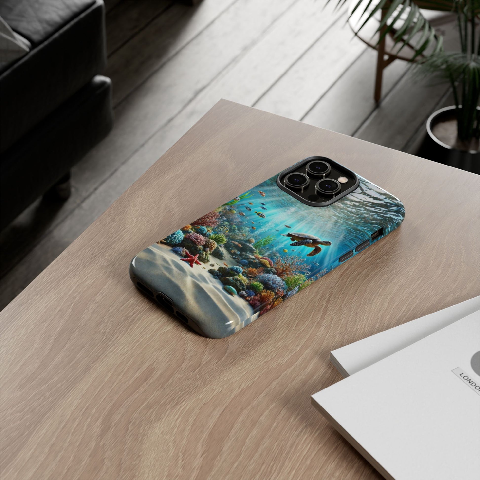 Under Sea Landscape Tough Cases for iPhones, Samsung, and Pixel