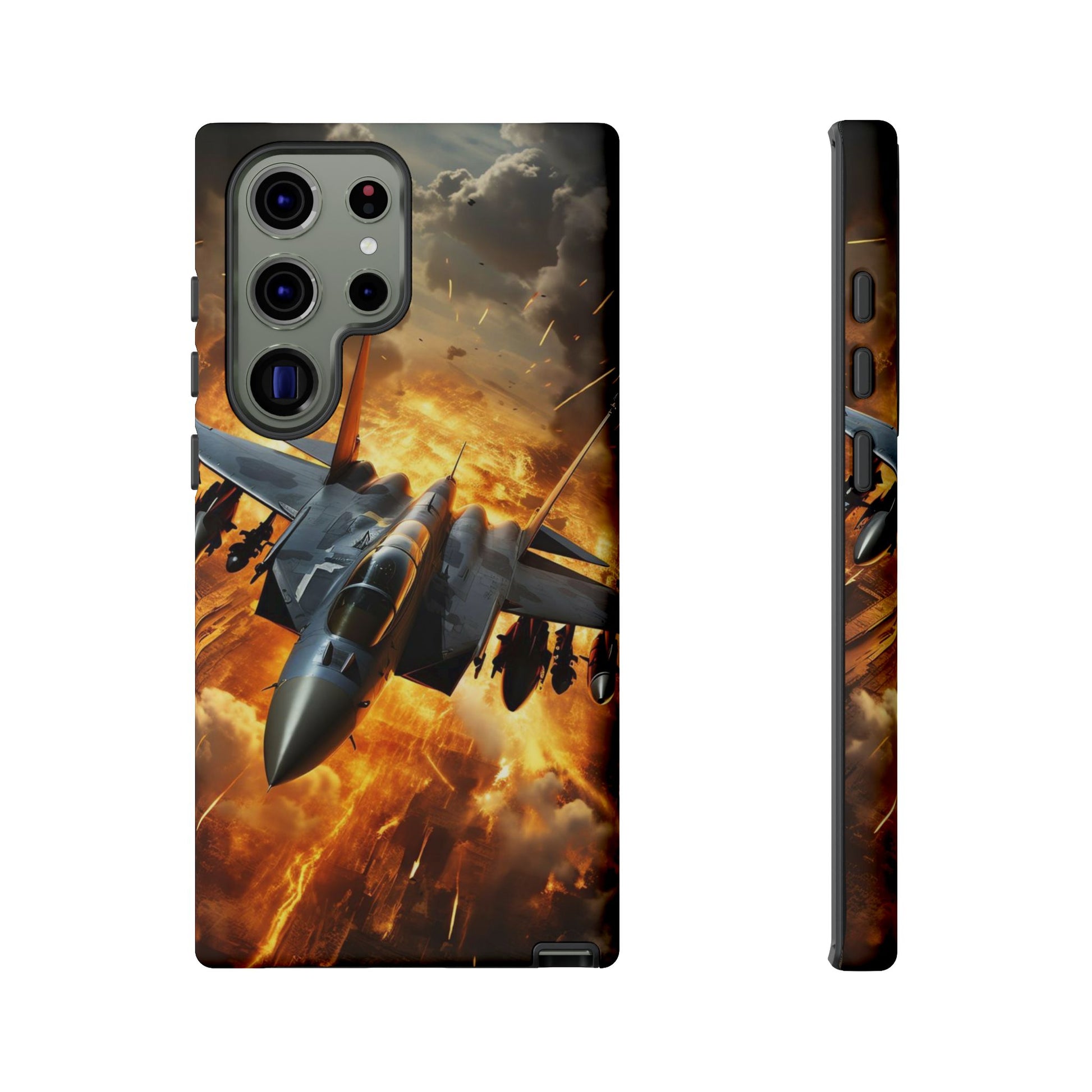 F-15 Fighter Jet Tough Cases for iPhones, Samsung, and Pixel