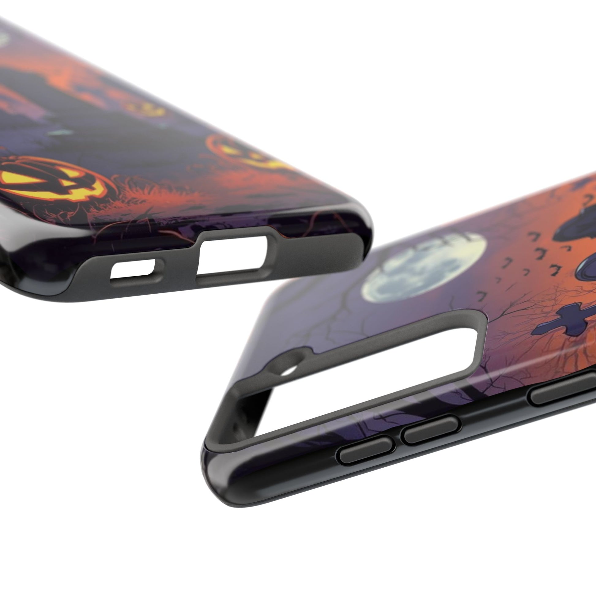Graveyard Halloween Theme Phone Cases for iPhones & Samsung Phones