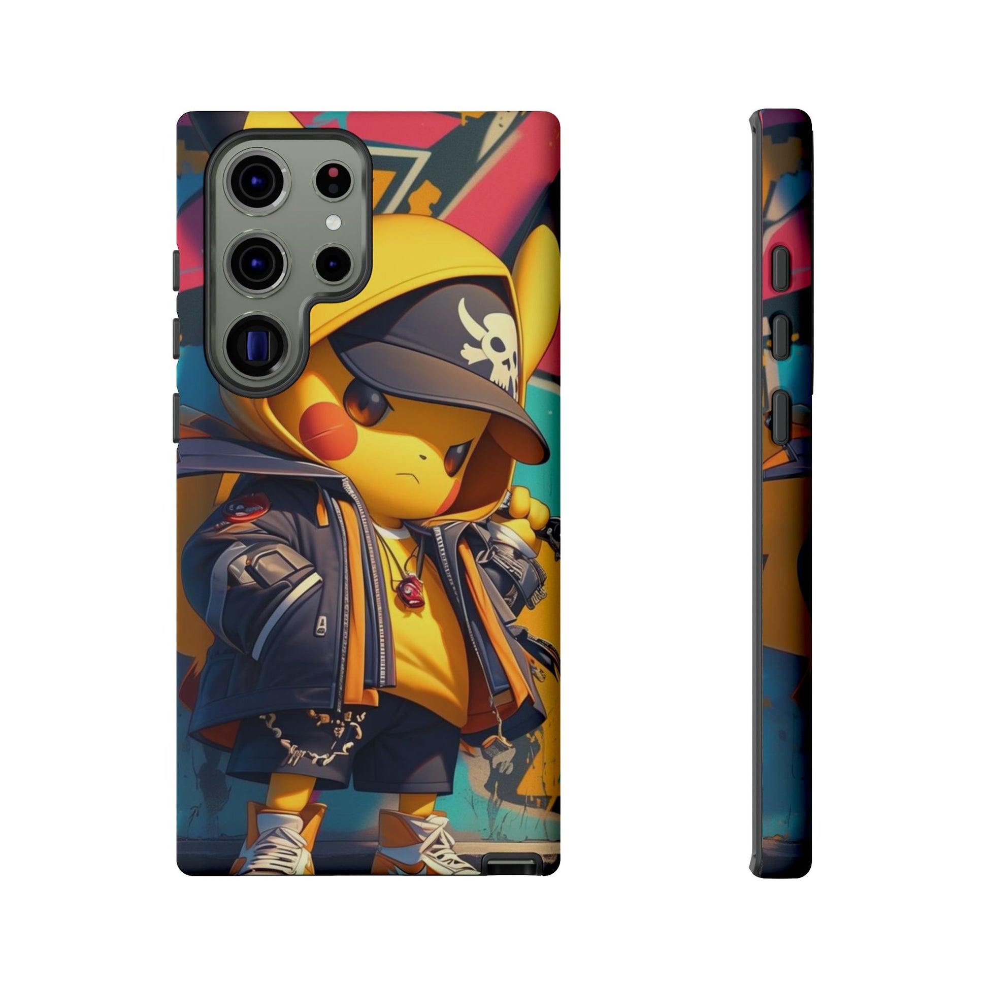 Cute Poke Bear Phone Case, Tough Cases for iPhones, Samsung, and Pixel