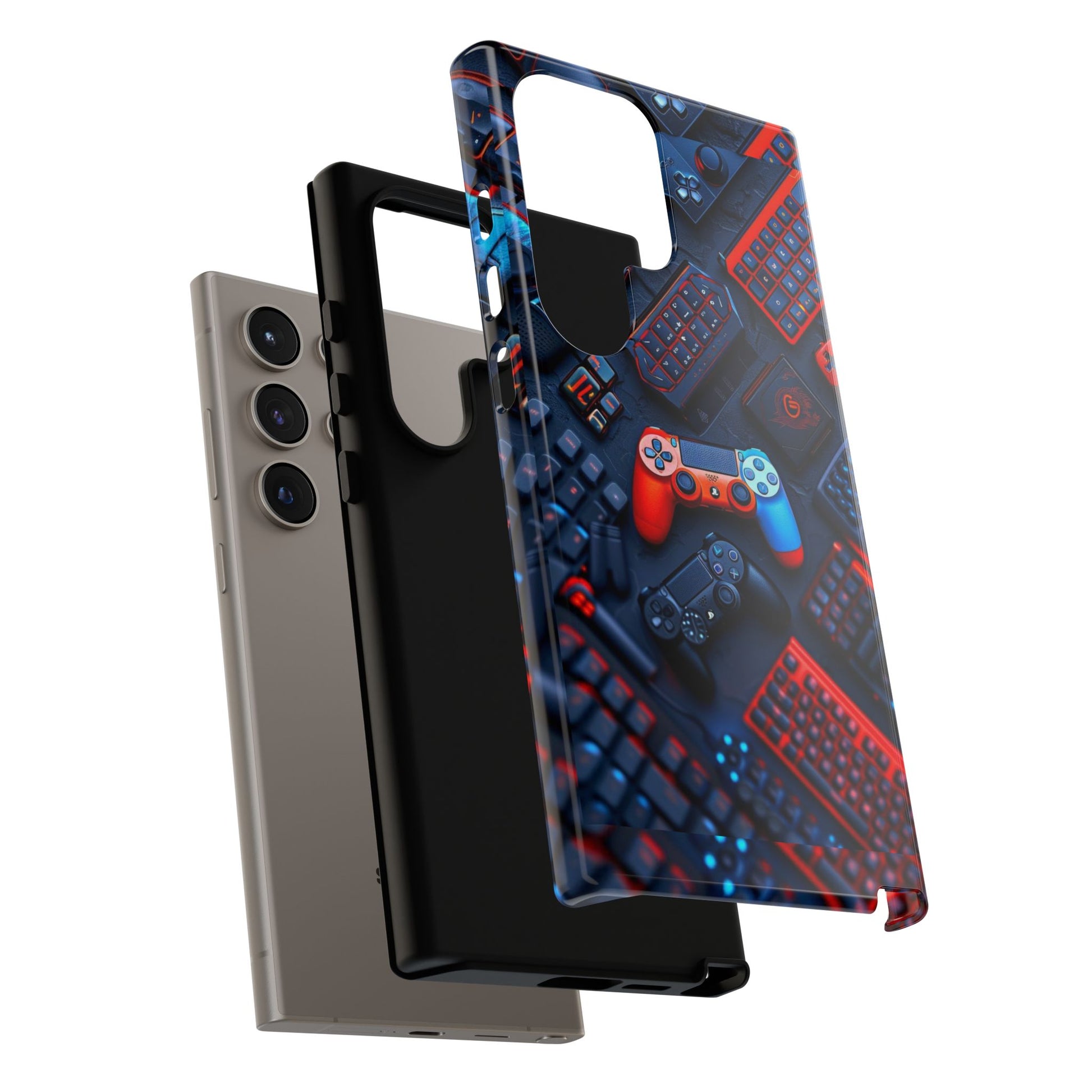 Gamer Themed Controllers Tough Cases for iPhones, Samsung, and Pixel